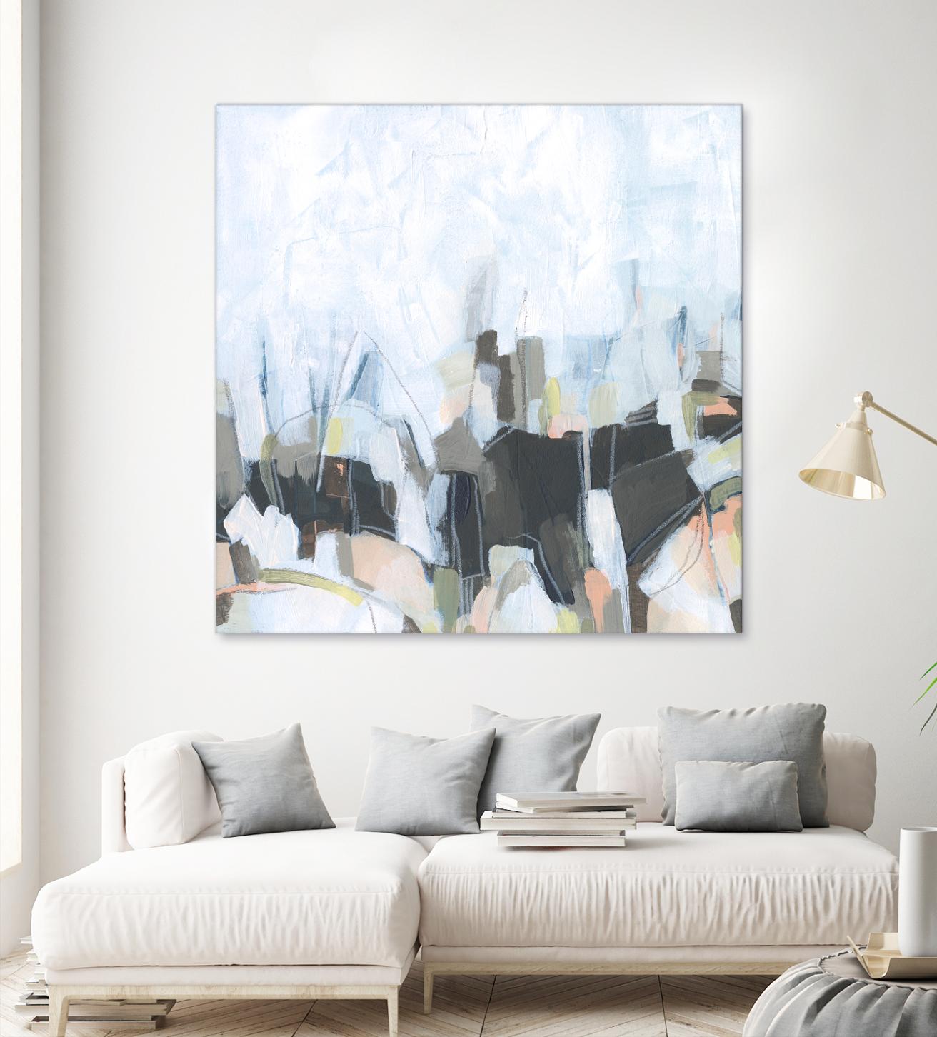 Geode Constellations II by June Vess on GIANT ART - pink abstract abstract