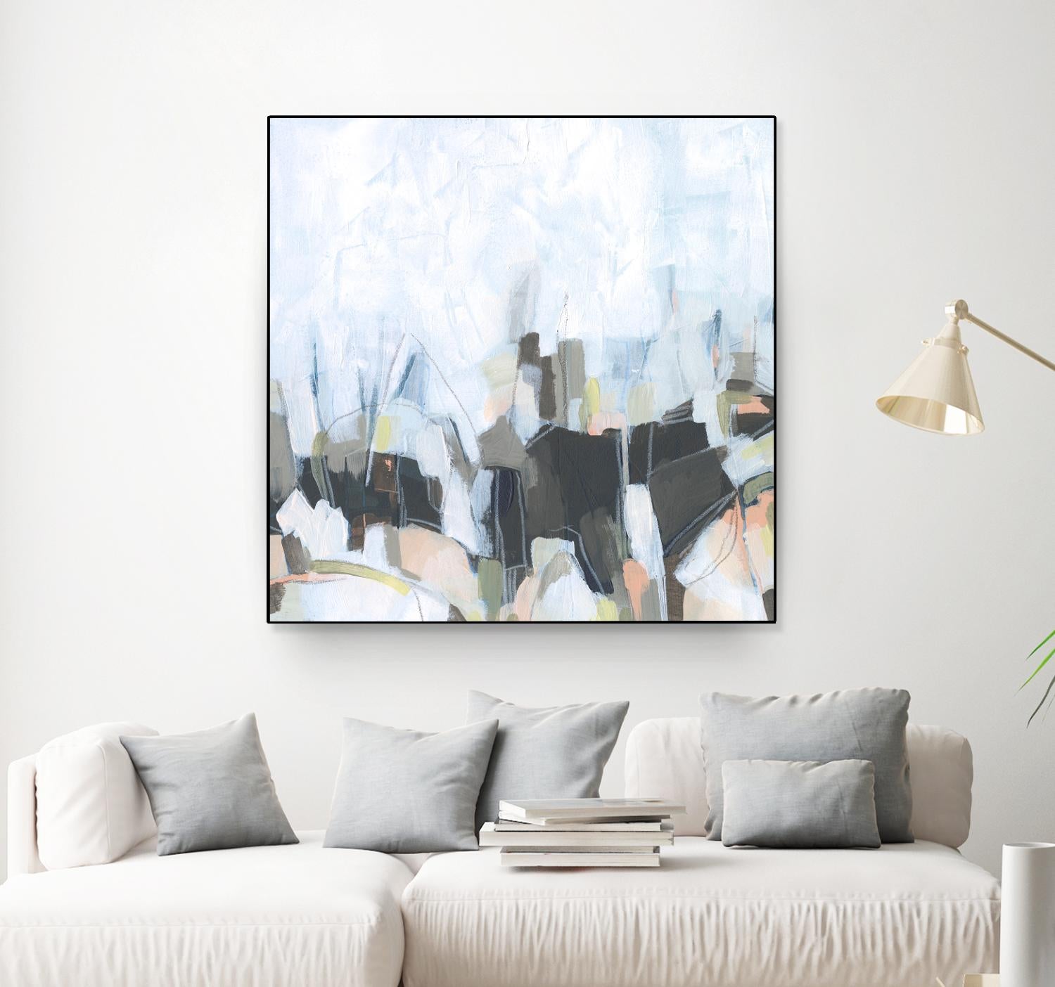 Geode Constellations II by June Vess on GIANT ART - pink abstract abstract