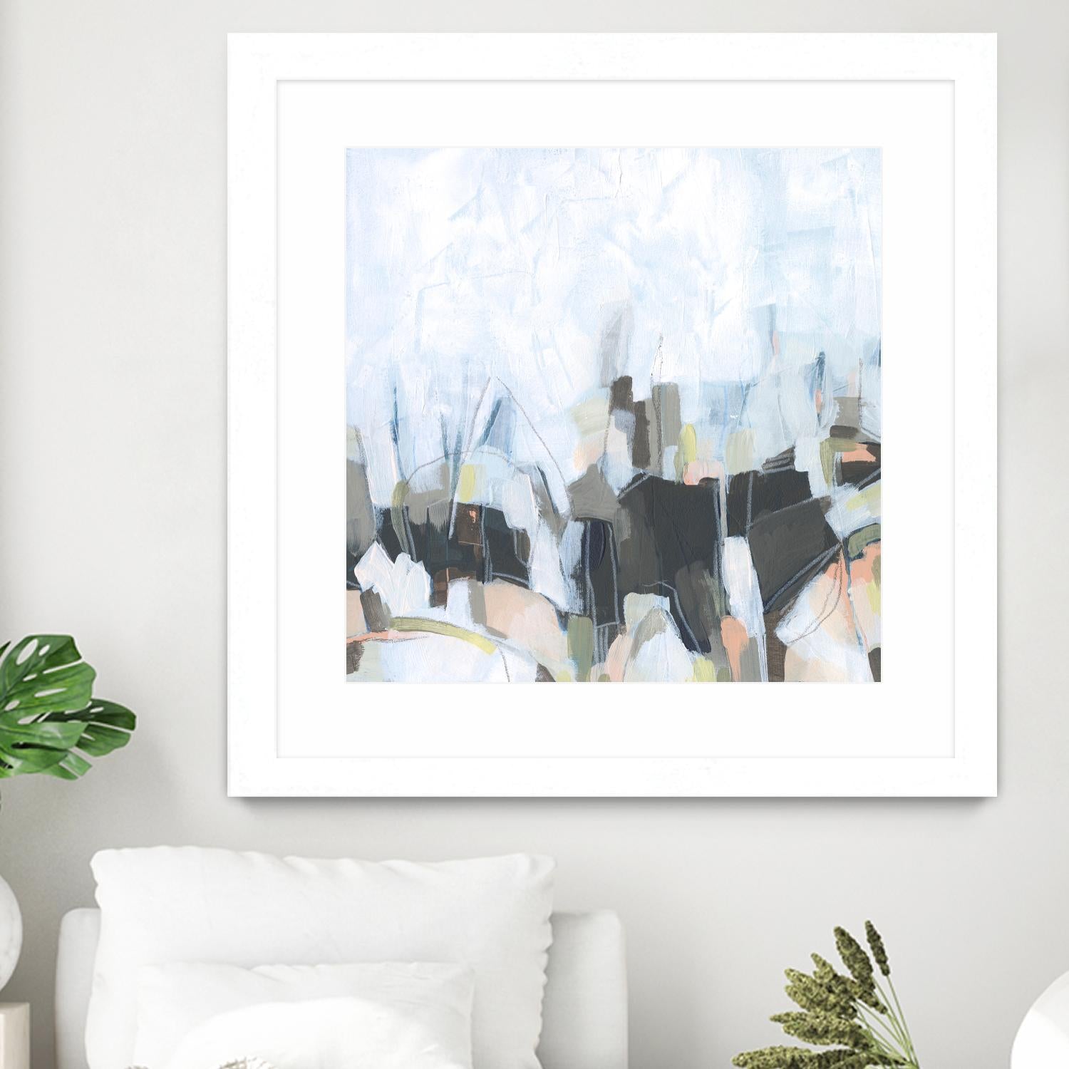 Geode Constellations II by June Vess on GIANT ART - pink abstract abstract