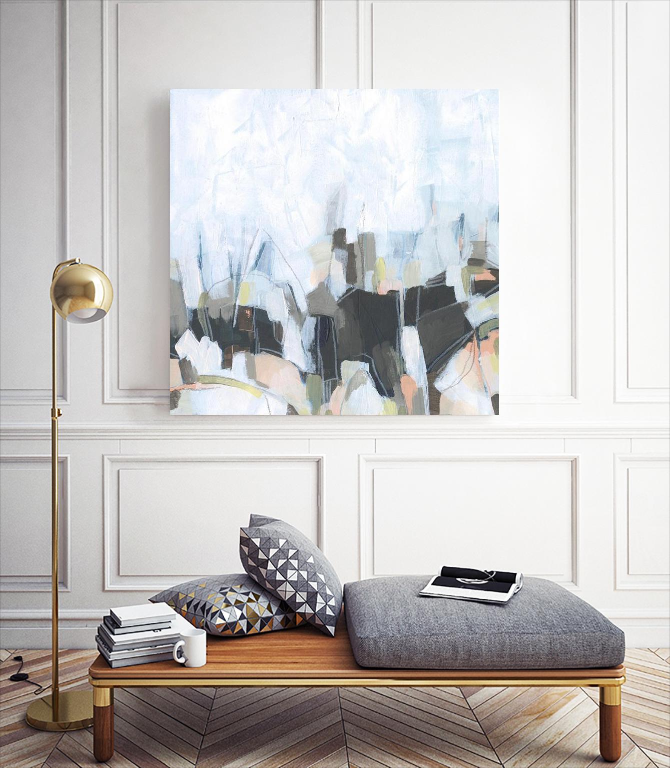 Geode Constellations II by June Vess on GIANT ART - pink abstract abstract