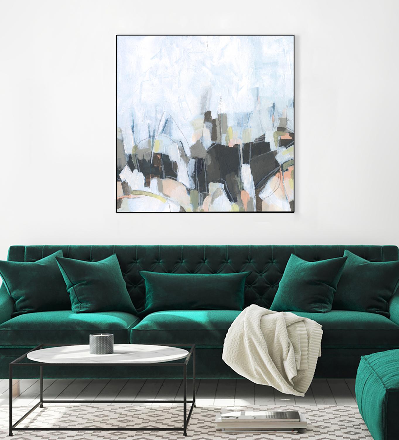 Geode Constellations II by June Vess on GIANT ART - pink abstract abstract