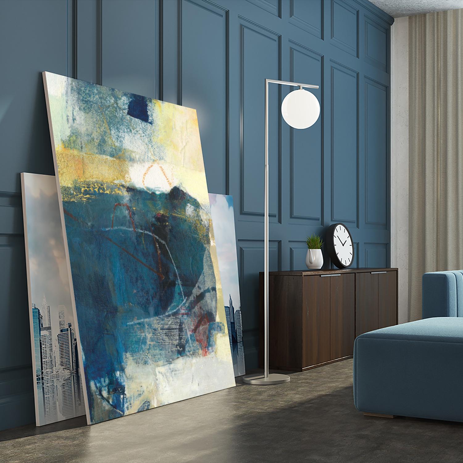 Frazil III by Sue Jachimiec on GIANT ART - gold abstract abstract