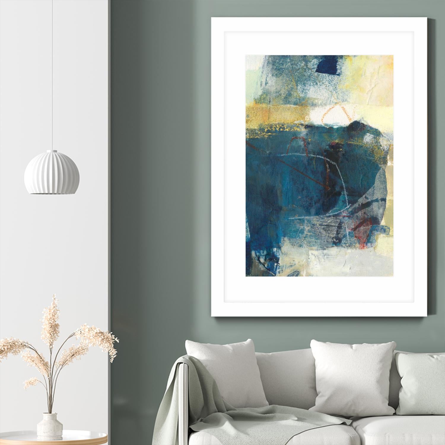 Frazil III by Sue Jachimiec on GIANT ART - gold abstract abstract