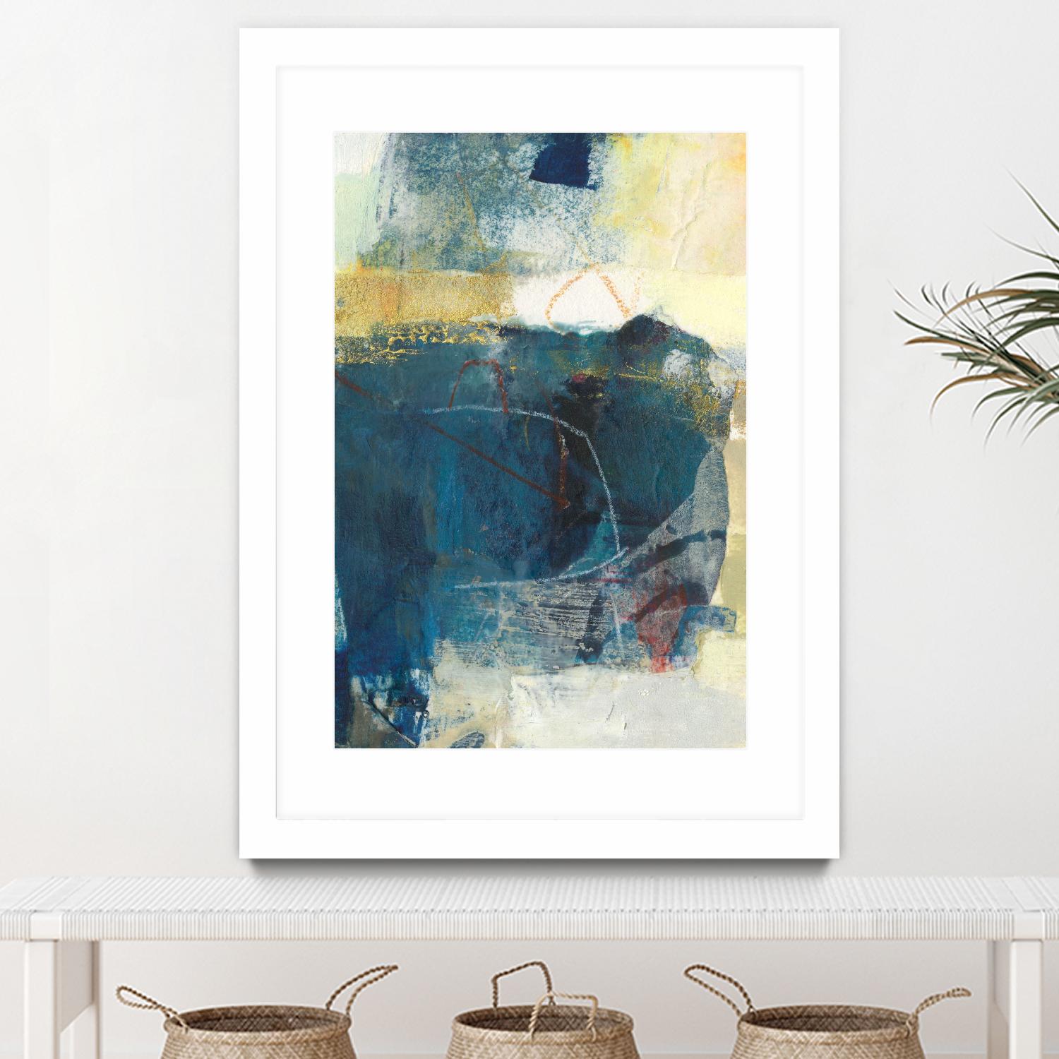 Frazil III by Sue Jachimiec on GIANT ART - gold abstract abstract