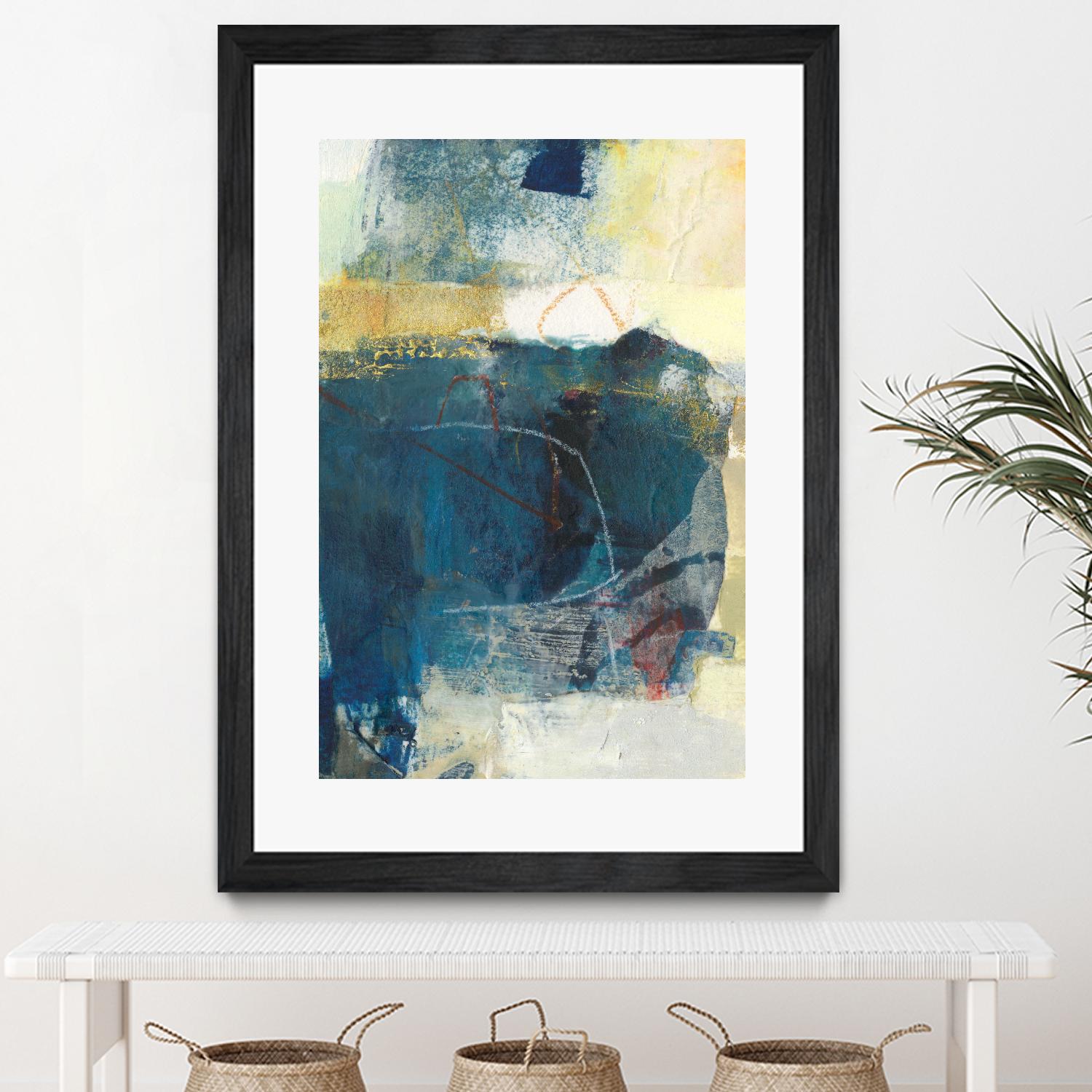 Frazil III by Sue Jachimiec on GIANT ART - gold abstract abstract