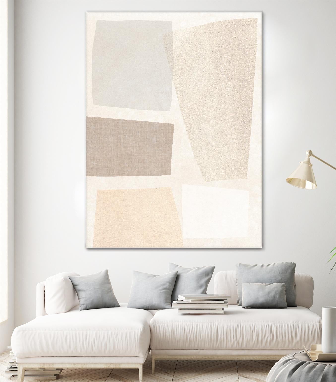 Block Magnetism II by June Vess on GIANT ART - grey abstract abstract