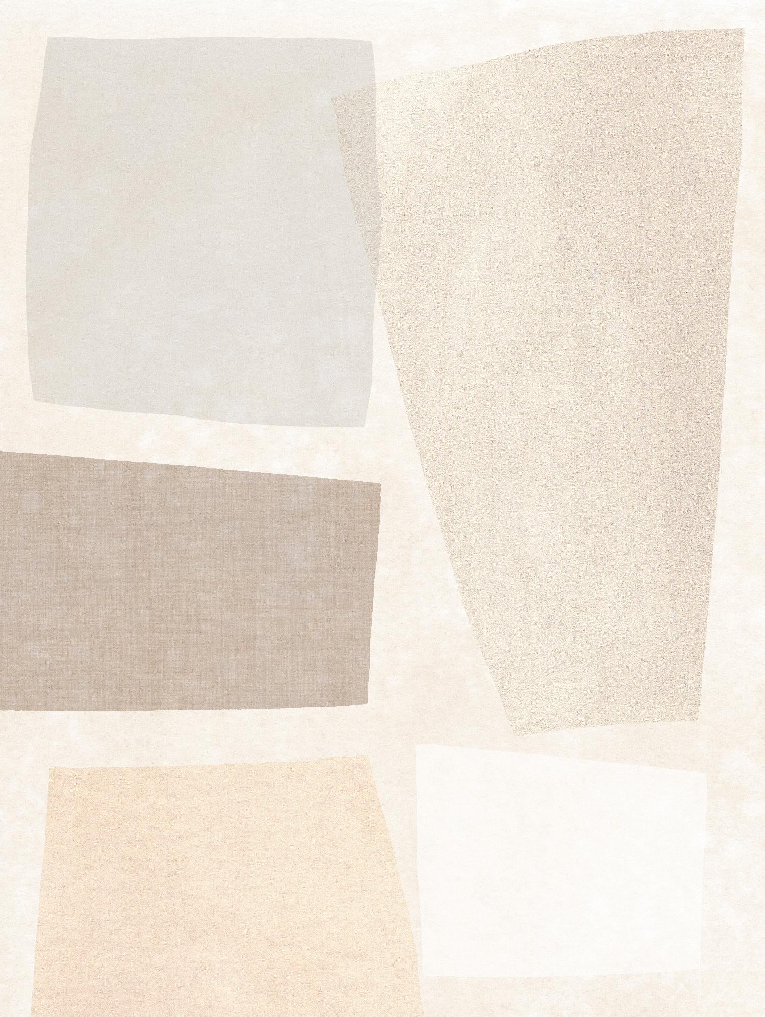 Block Magnetism II by June Vess on GIANT ART - grey abstract abstract