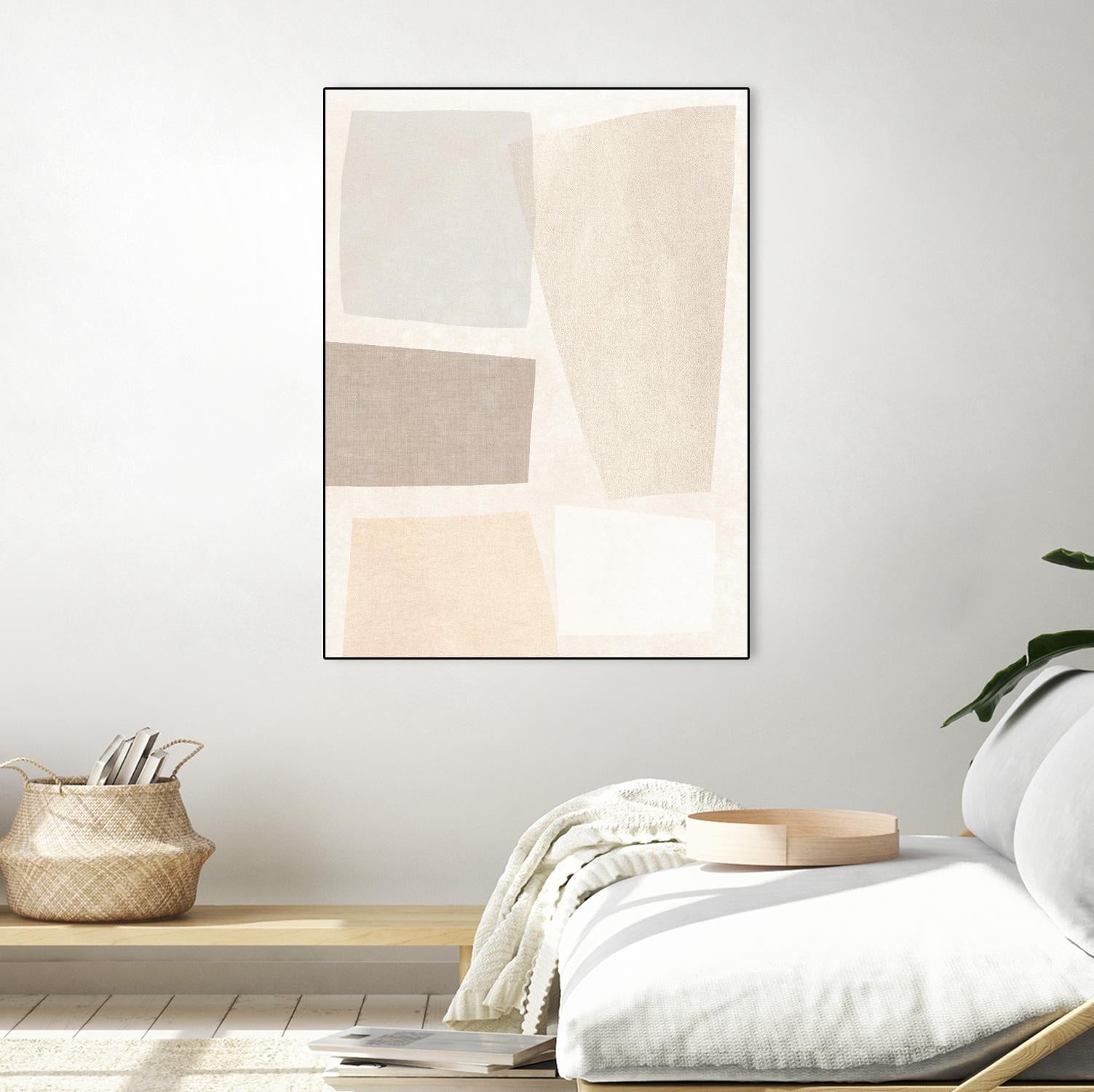 Block Magnetism II by June Vess on GIANT ART - grey abstract abstract