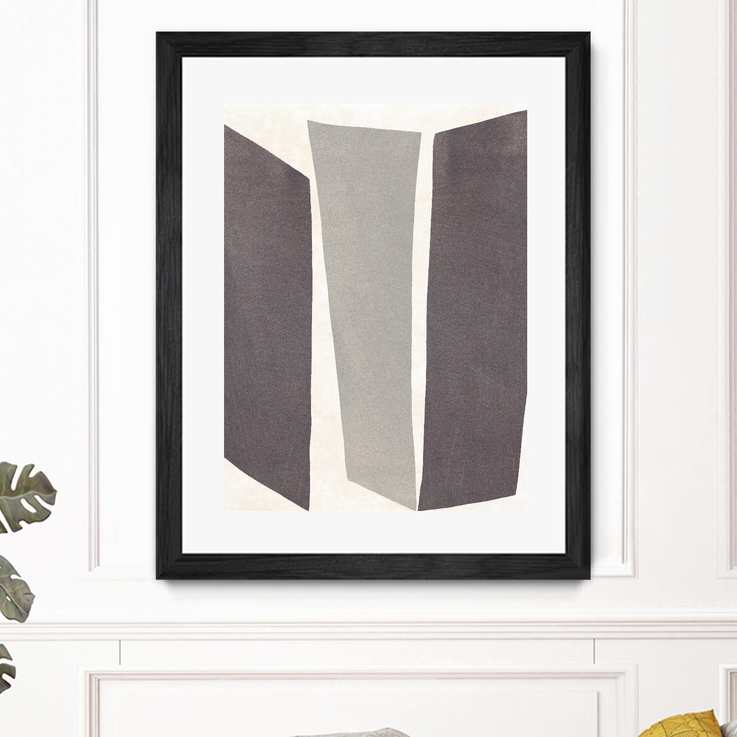 Colorblock Artifact II by June Vess on GIANT ART - white abstract abstract