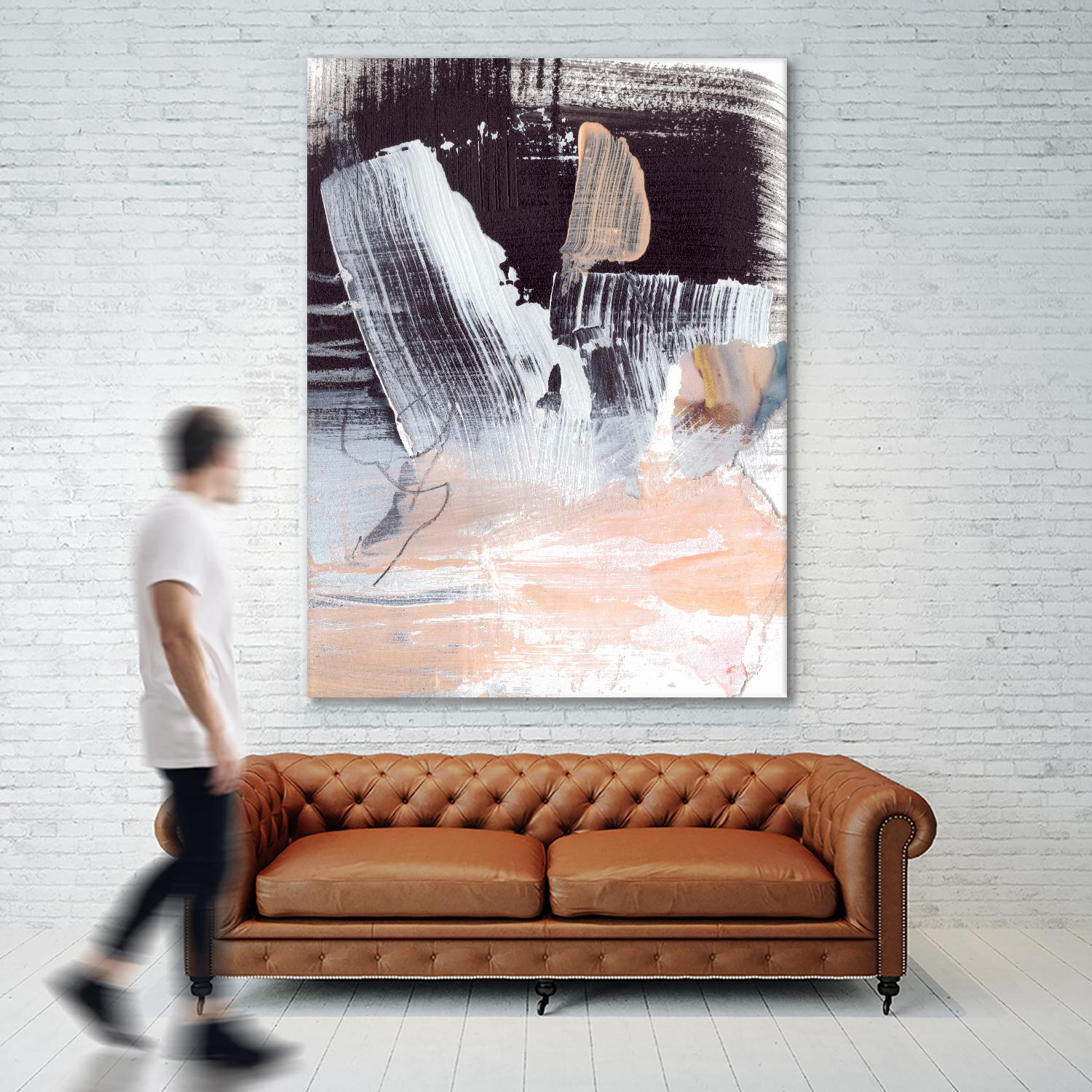 Paved Path II by Jennifer Parker on GIANT ART - white abstract abstract