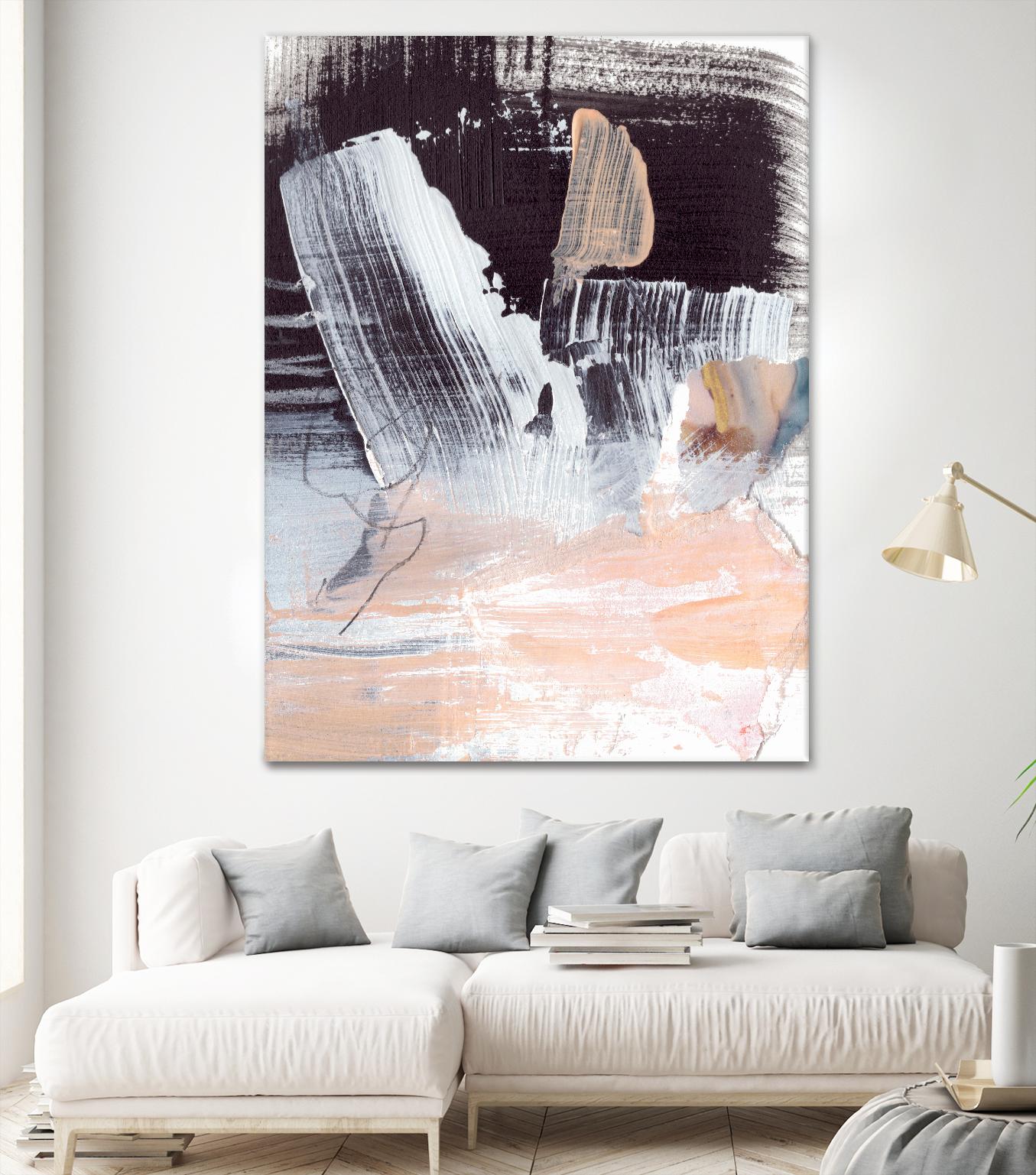 Paved Path II by Jennifer Parker on GIANT ART - white abstract abstract