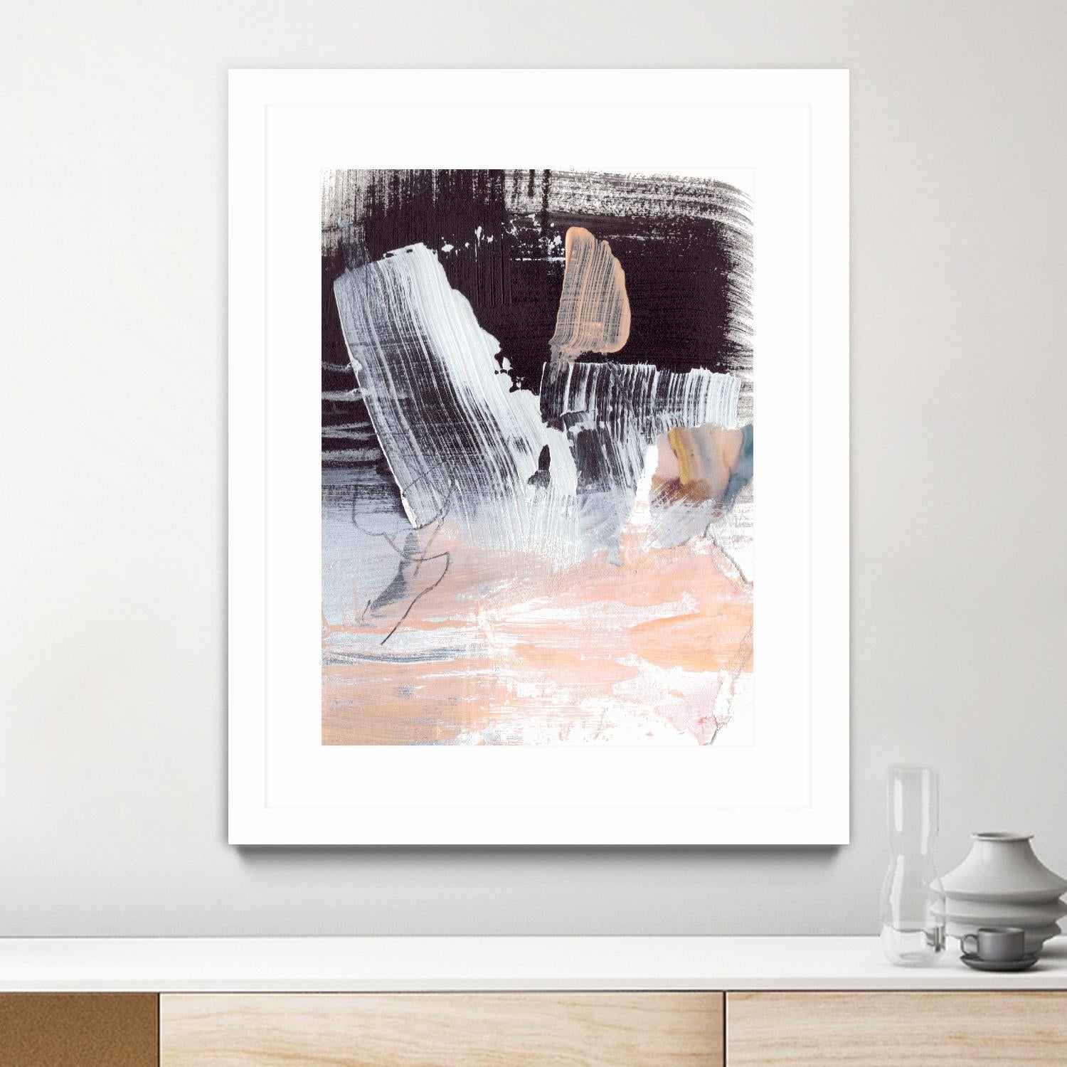 Paved Path II by Jennifer Parker on GIANT ART - white abstract abstract