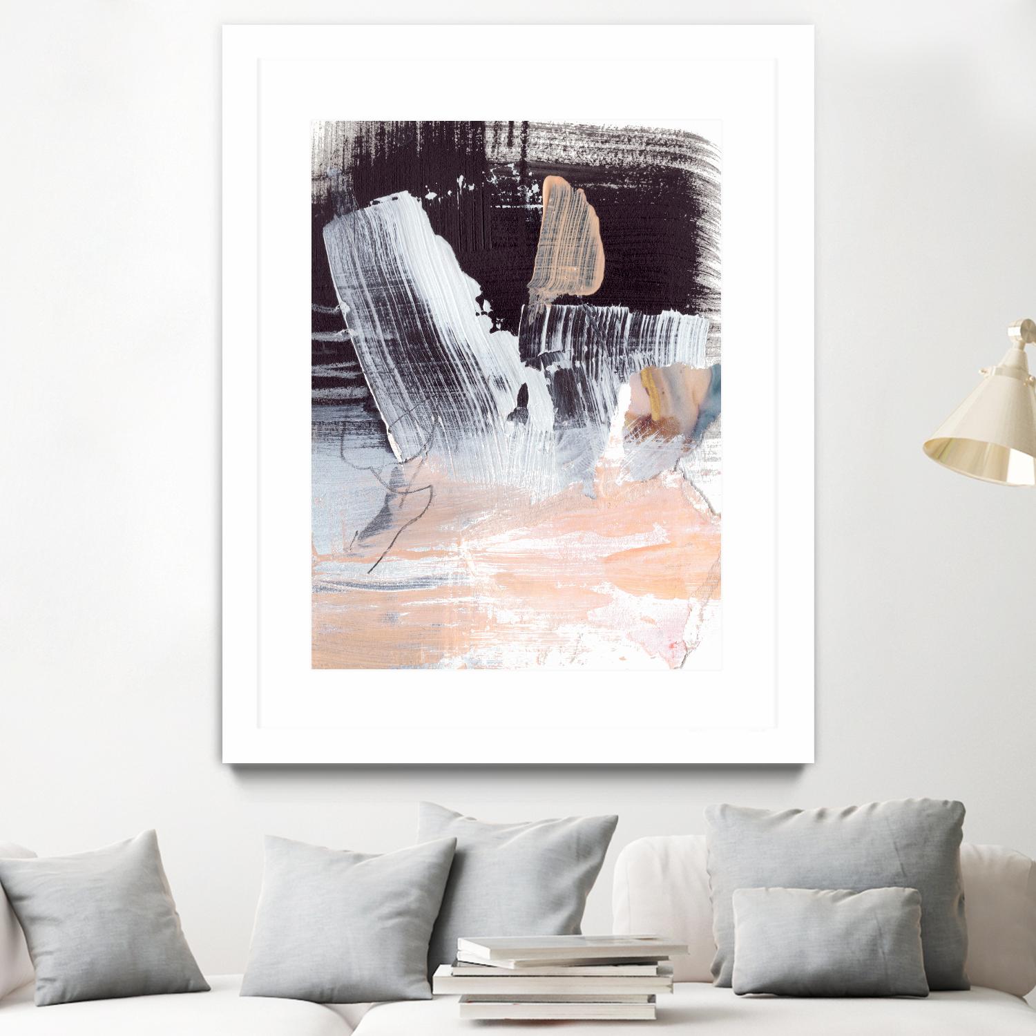 Paved Path II by Jennifer Parker on GIANT ART - white abstract abstract