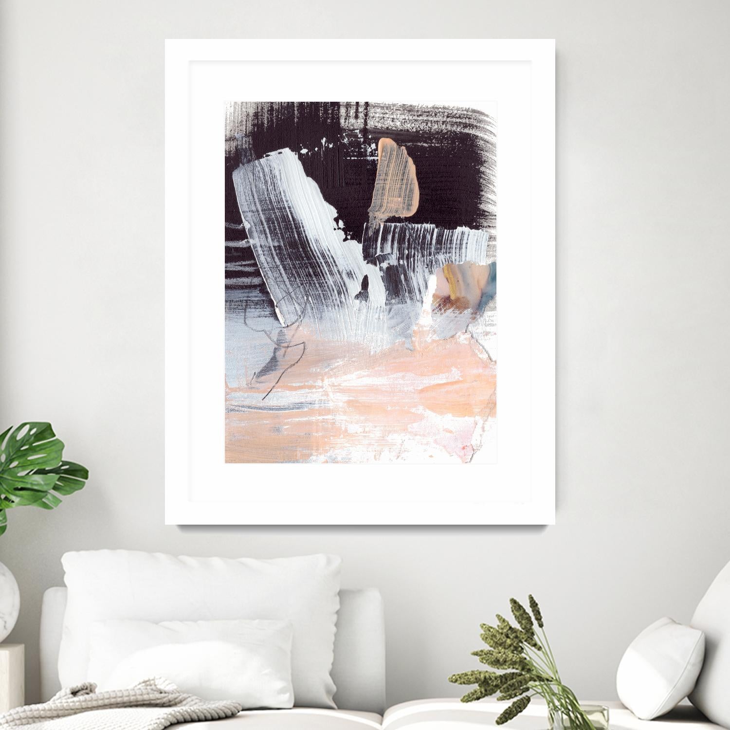 Paved Path II by Jennifer Parker on GIANT ART - white abstract abstract