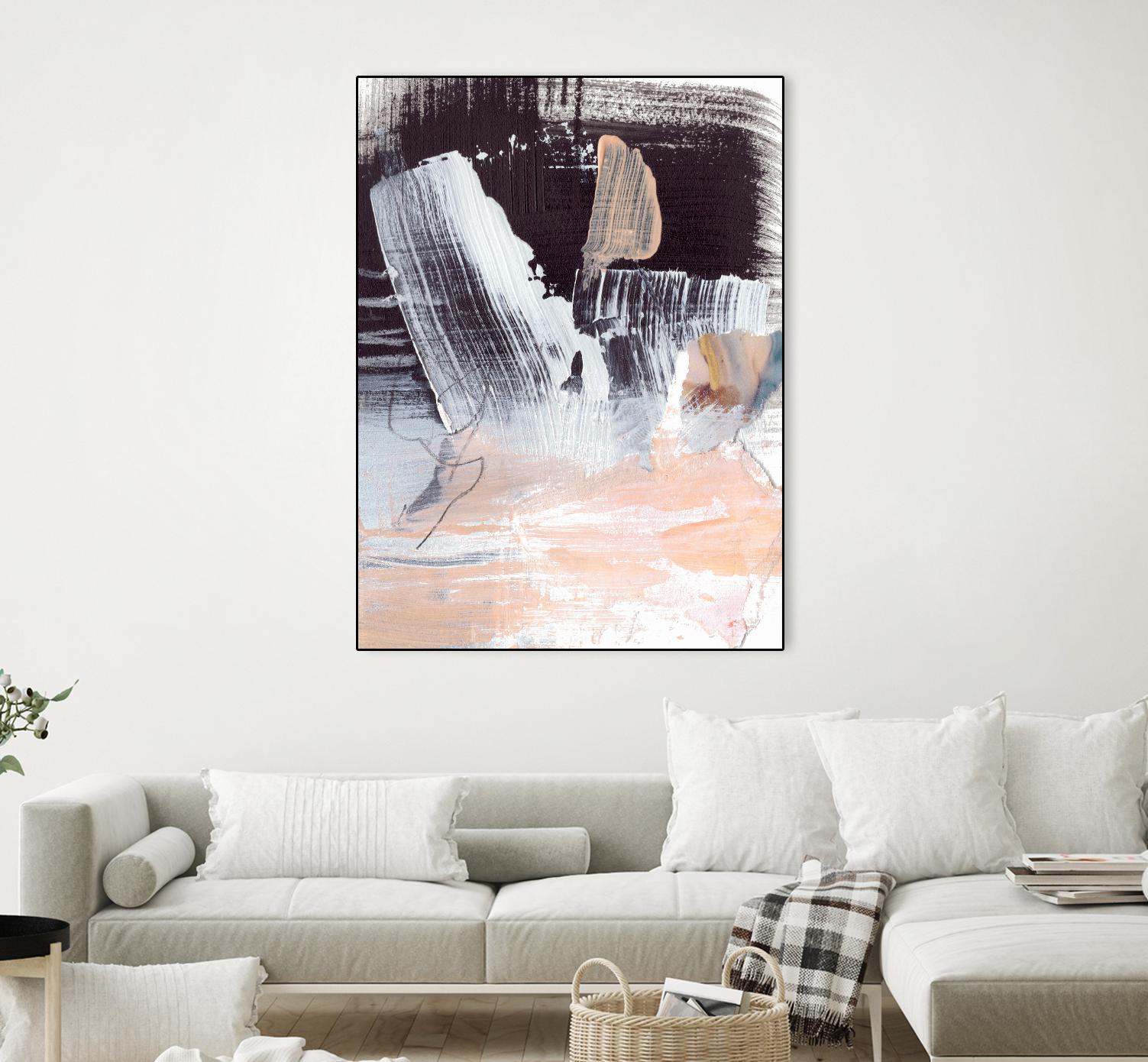 Paved Path II by Jennifer Parker on GIANT ART - white abstract abstract