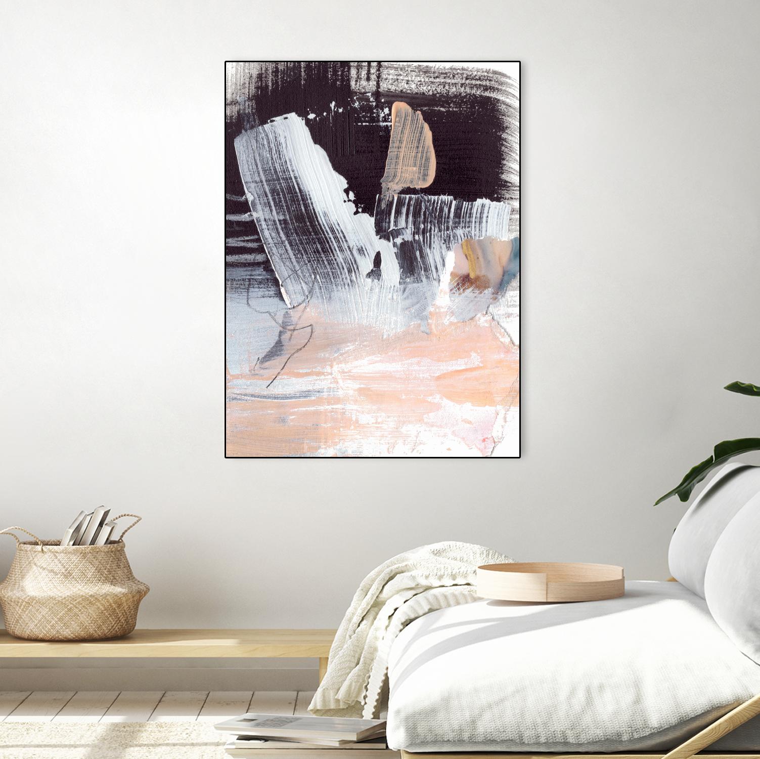 Paved Path II by Jennifer Parker on GIANT ART - white abstract abstract