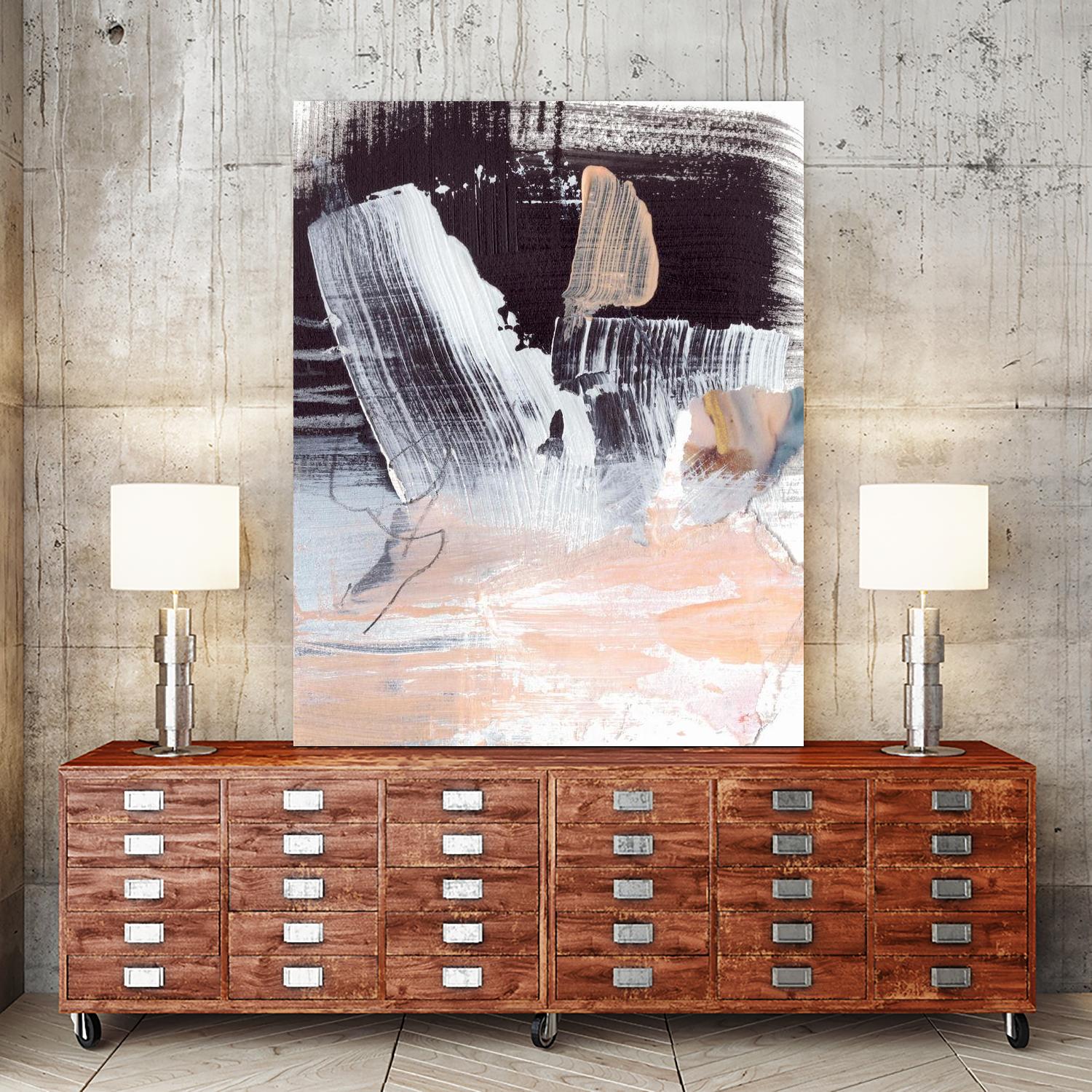 Paved Path II by Jennifer Parker on GIANT ART - white abstract abstract