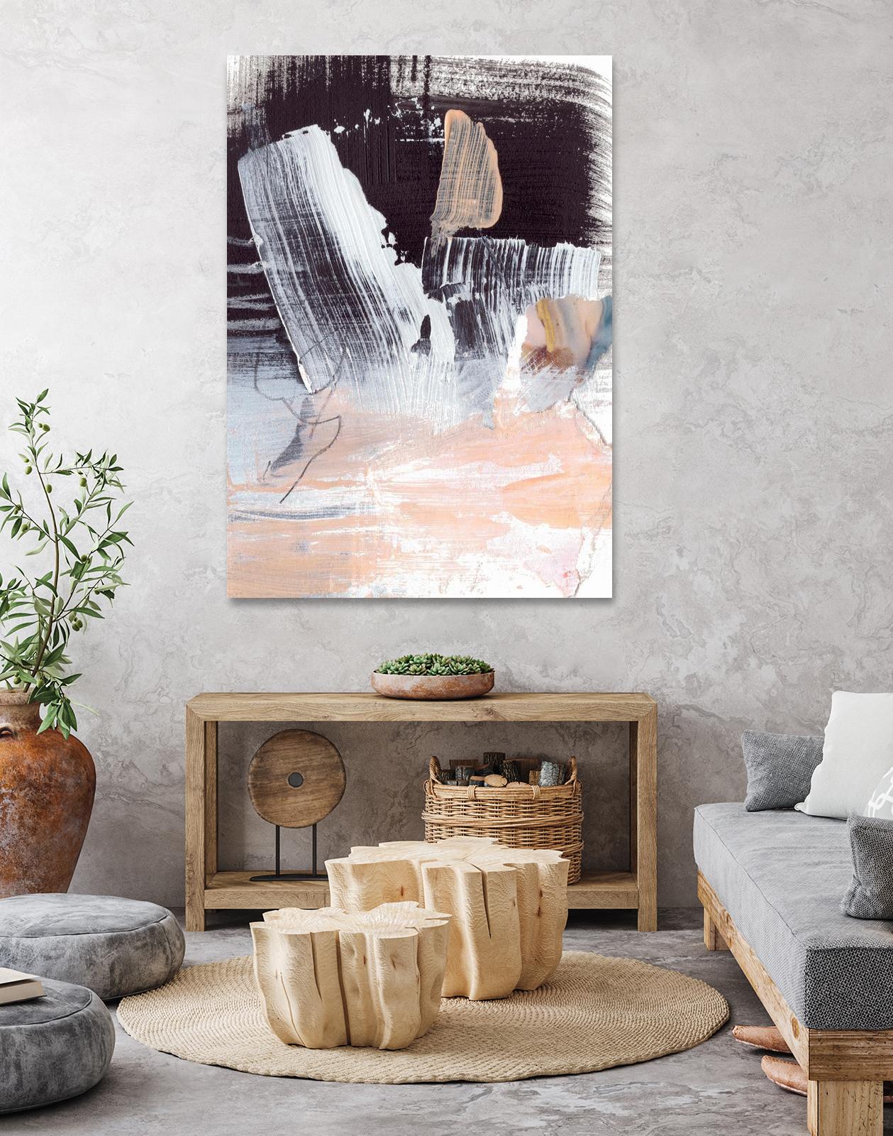 Paved Path II by Jennifer Parker on GIANT ART - white abstract abstract