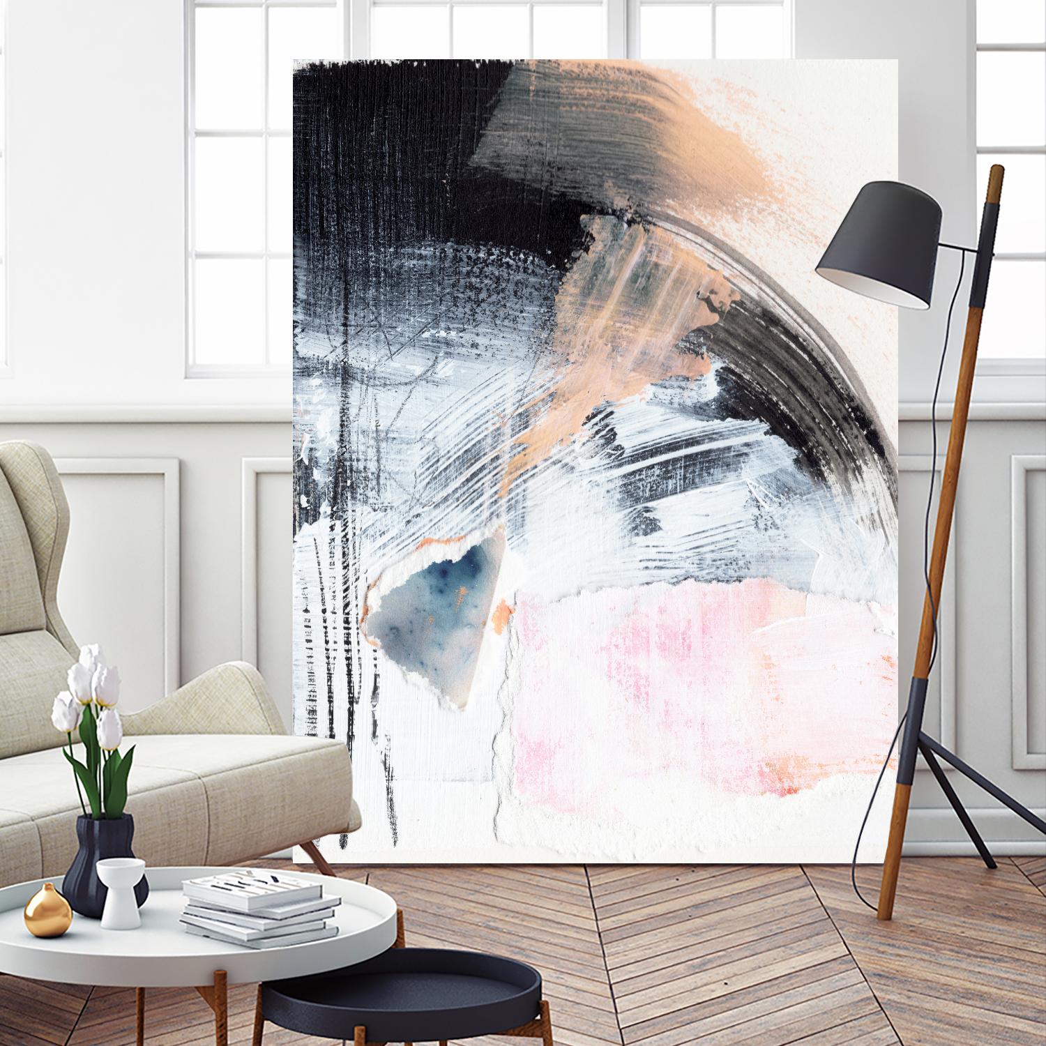 Paved Path IV by Jennifer Parker on GIANT ART - beige abstract abstract