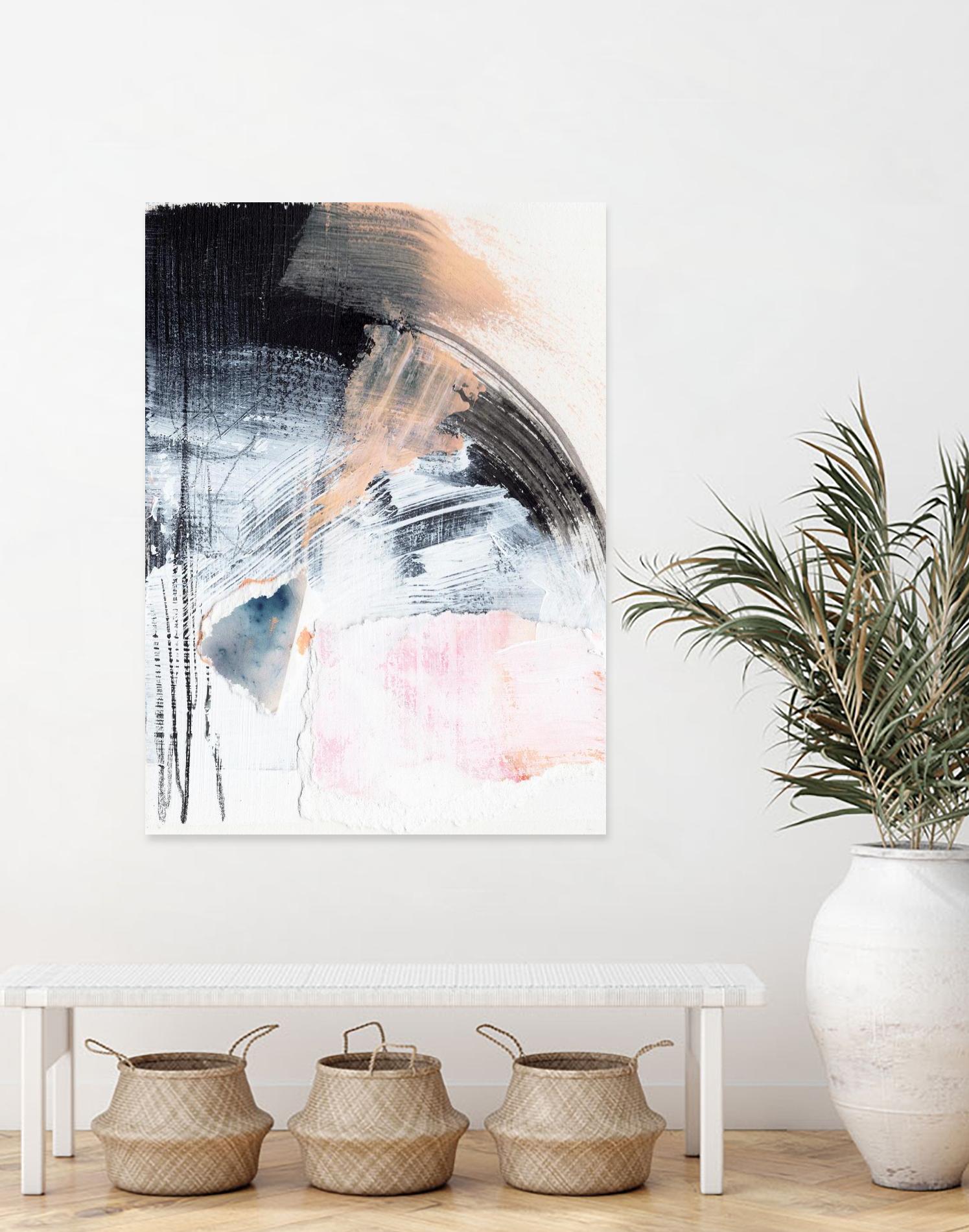 Paved Path IV by Jennifer Parker on GIANT ART - beige abstract abstract