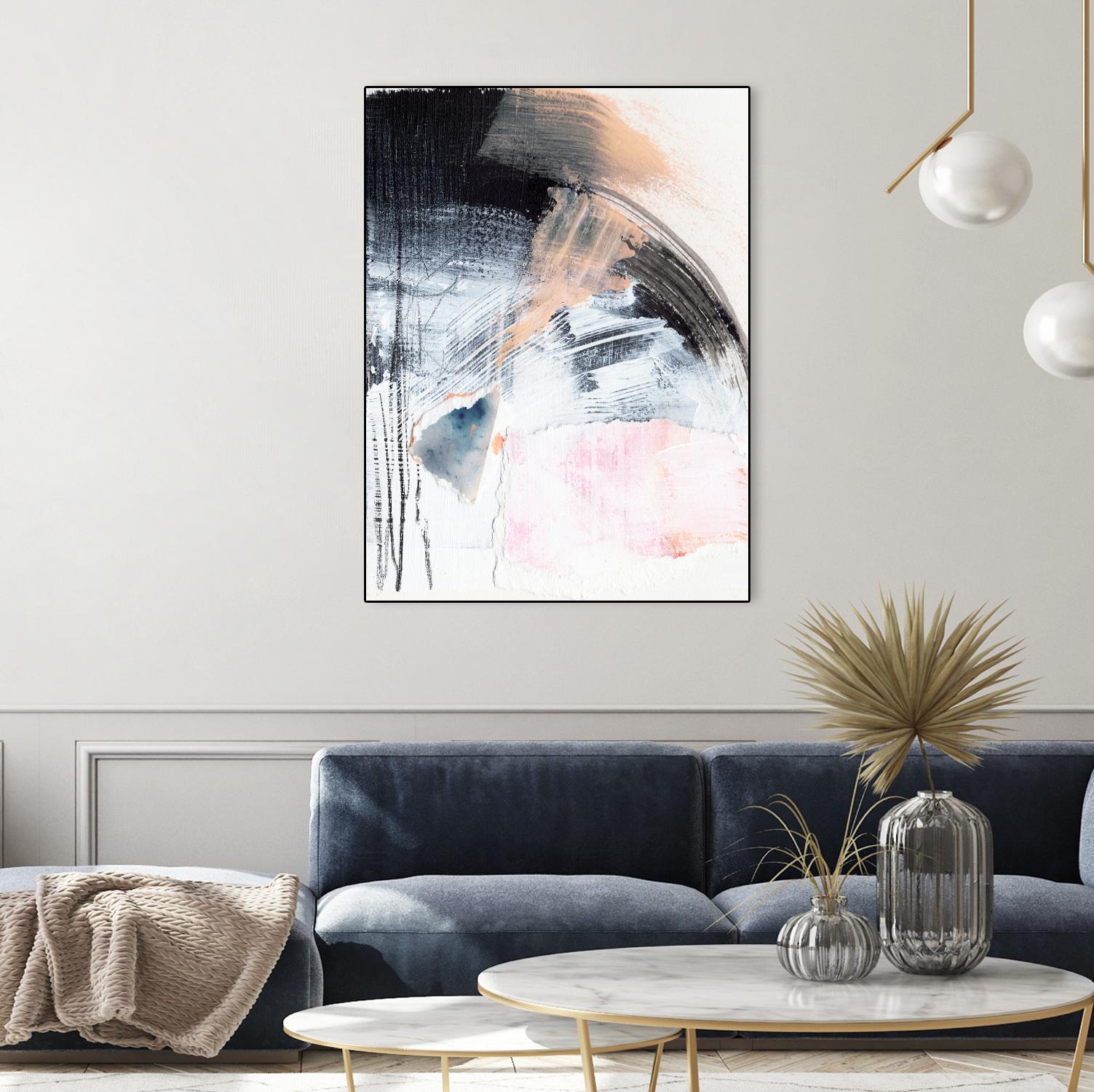 Paved Path IV by Jennifer Parker on GIANT ART - beige abstract abstract