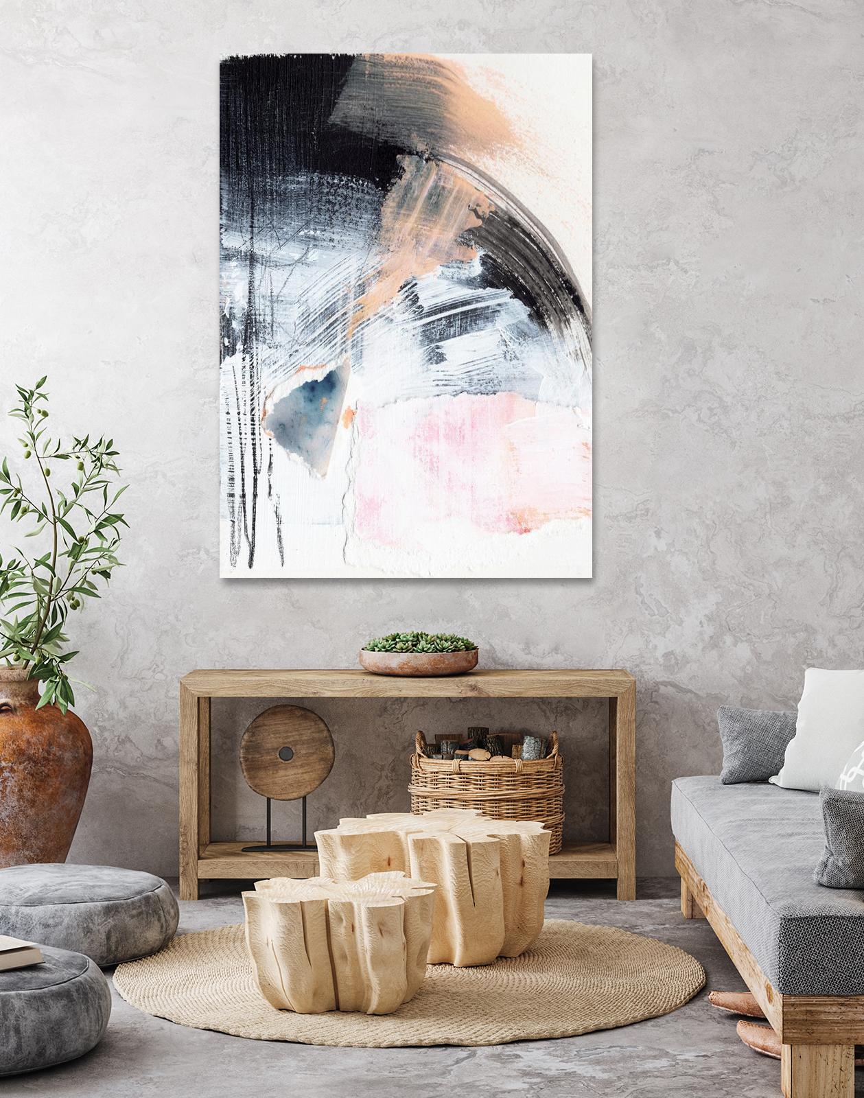 Paved Path IV by Jennifer Parker on GIANT ART - beige abstract abstract