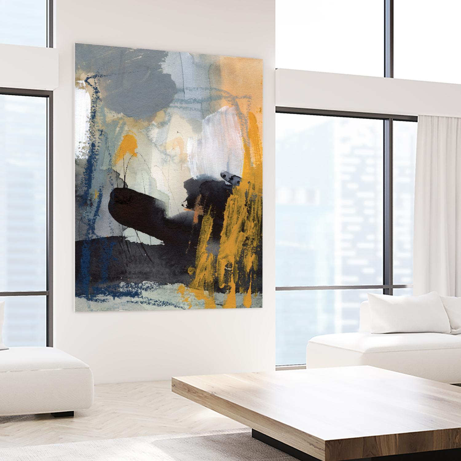 Incite II by Victoria Borges on GIANT ART - orange abstract abstract