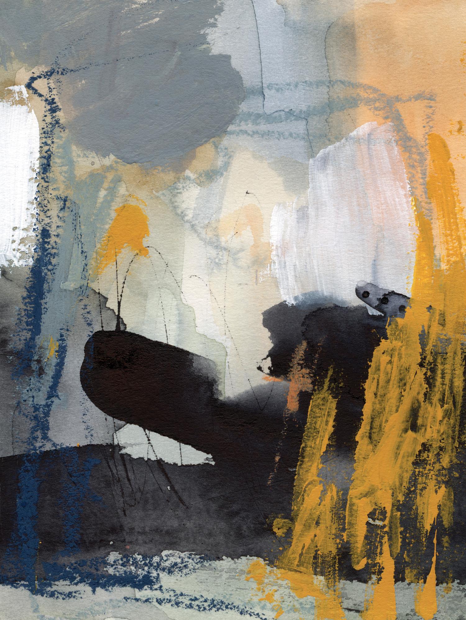 Incite II by Victoria Borges on GIANT ART - orange abstract abstract