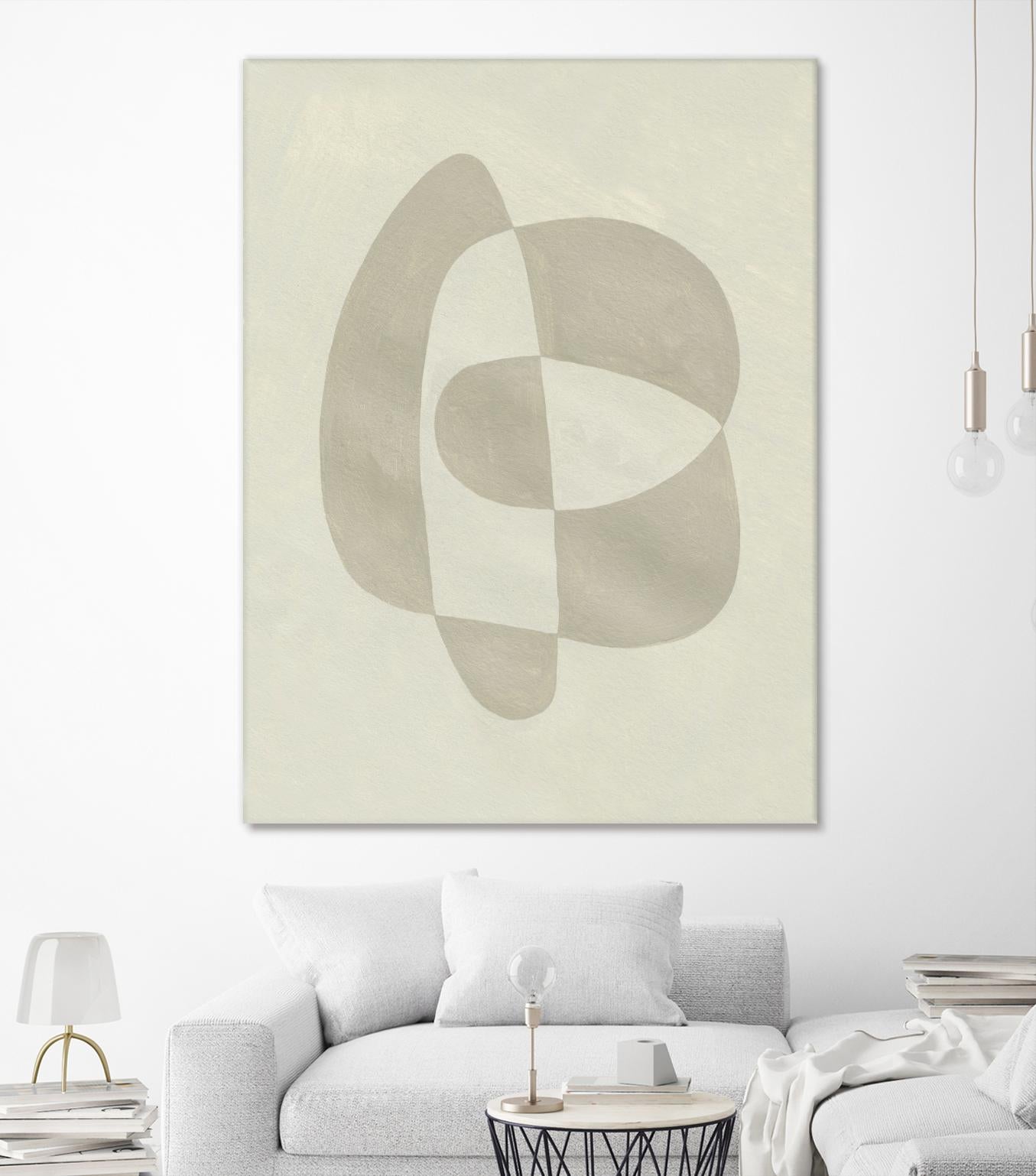 Soft Shape III by Emma Caroline on GIANT ART - beige abstract abstract