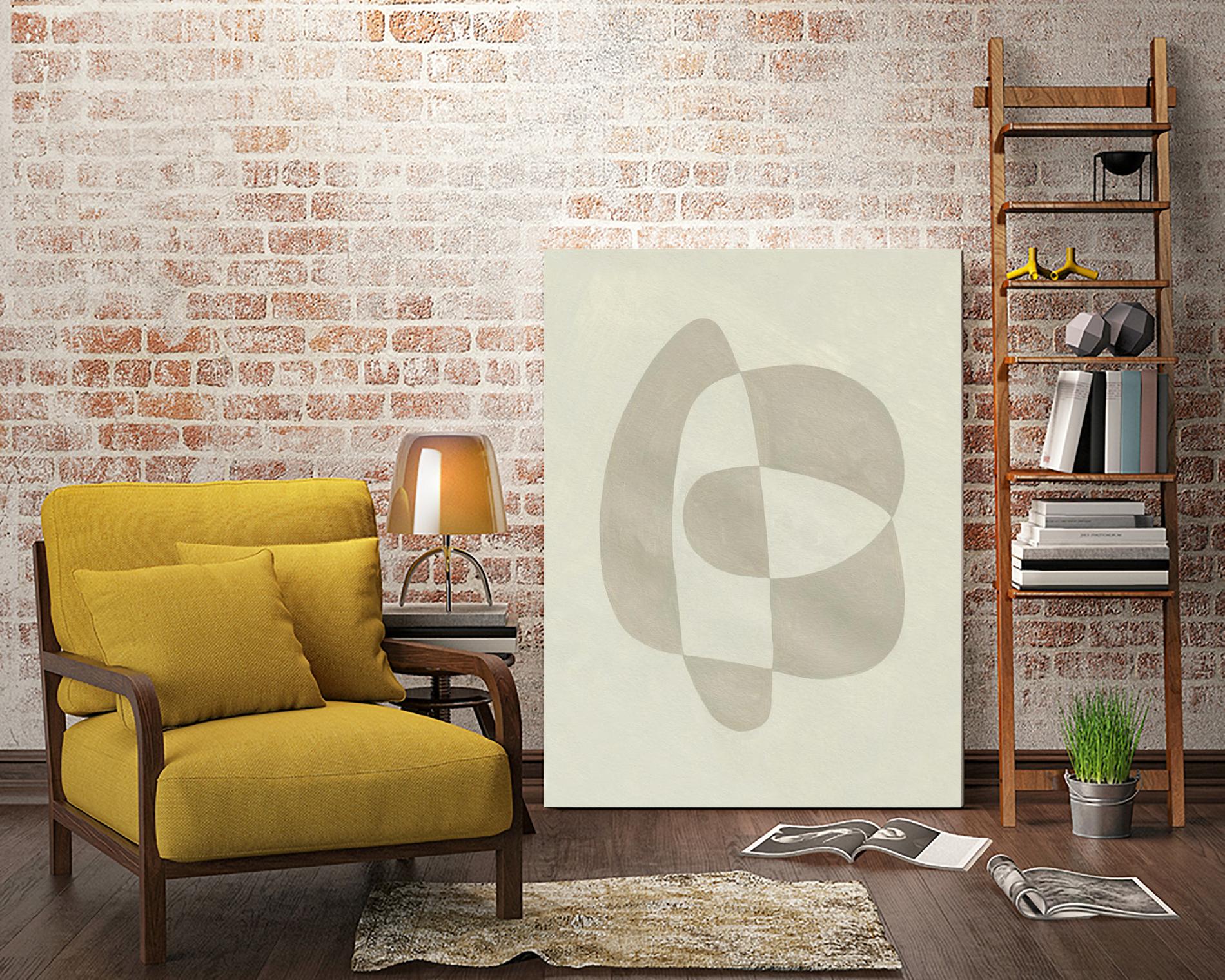 Soft Shape III by Emma Caroline on GIANT ART - beige abstract abstract