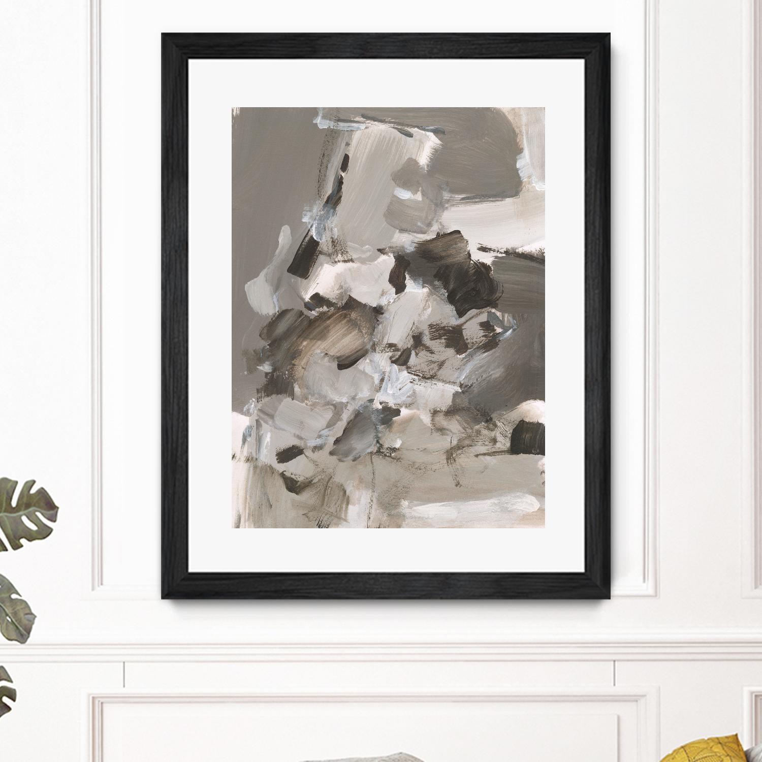 Math Problem I by Christina Long on GIANT ART - beige abstract abstract