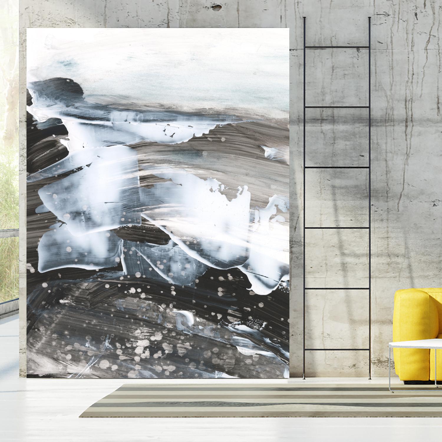 Blizzard Conditions II by Ethan Harper on GIANT ART - white abstract abstract