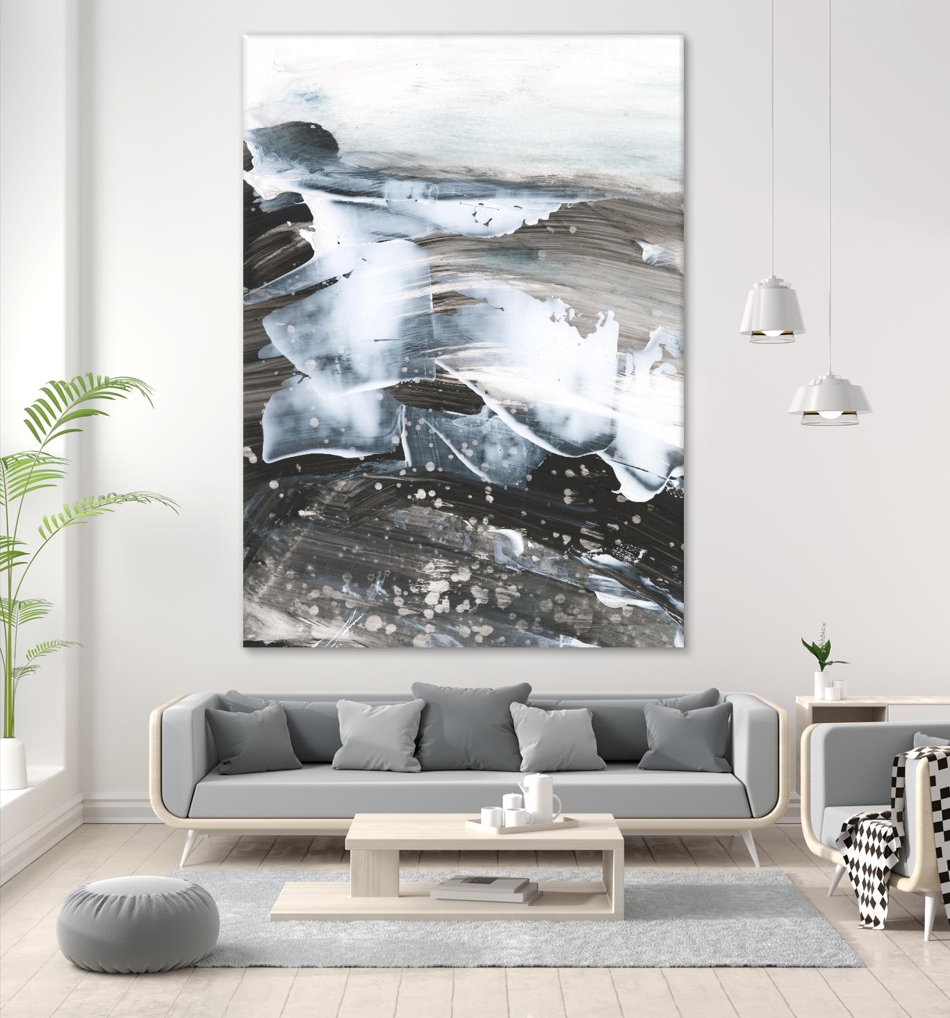 Blizzard Conditions II by Ethan Harper on GIANT ART - white abstract abstract