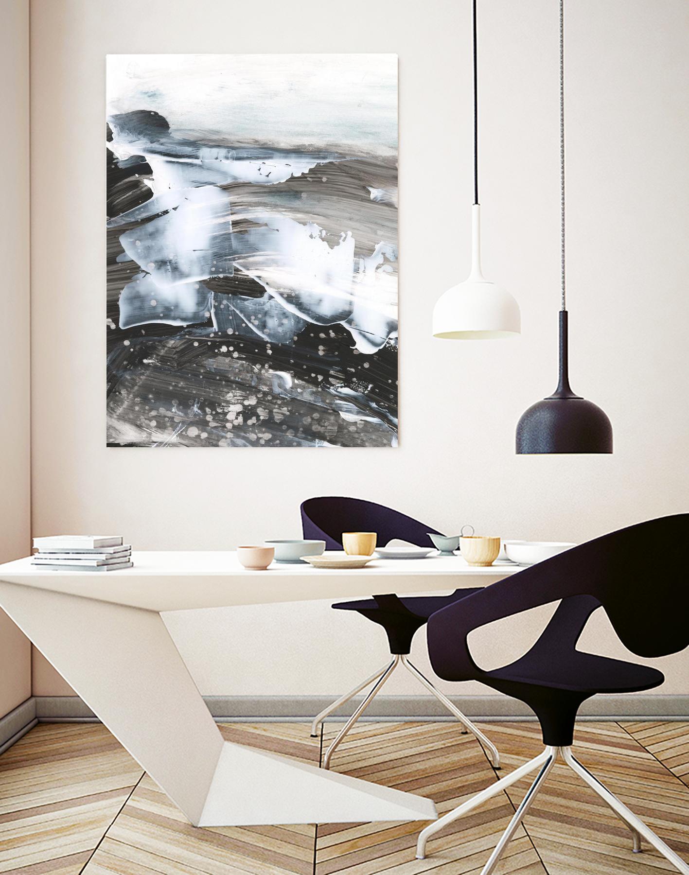 Blizzard Conditions II by Ethan Harper on GIANT ART - white abstract abstract