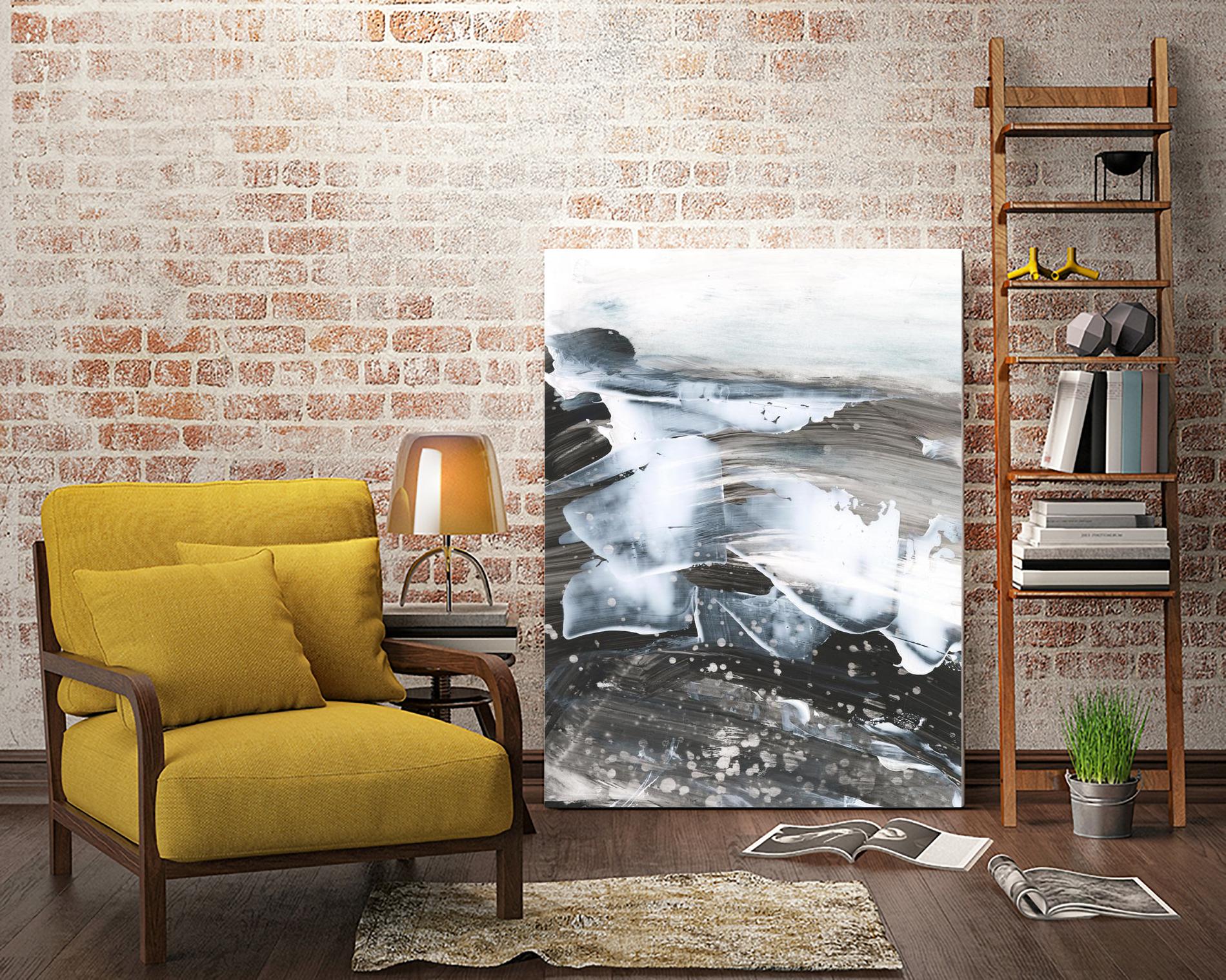 Blizzard Conditions II by Ethan Harper on GIANT ART - white abstract abstract