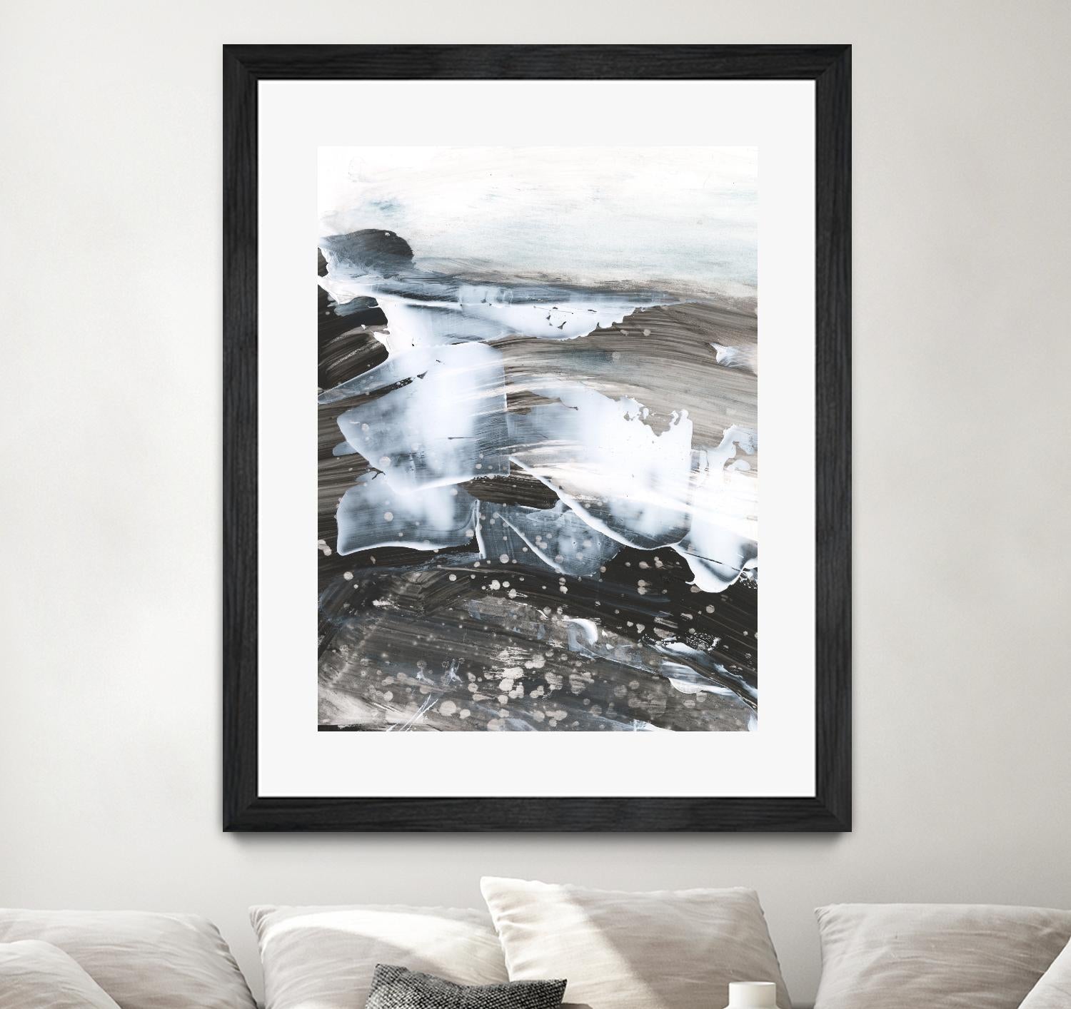 Blizzard Conditions II by Ethan Harper on GIANT ART - white abstract abstract