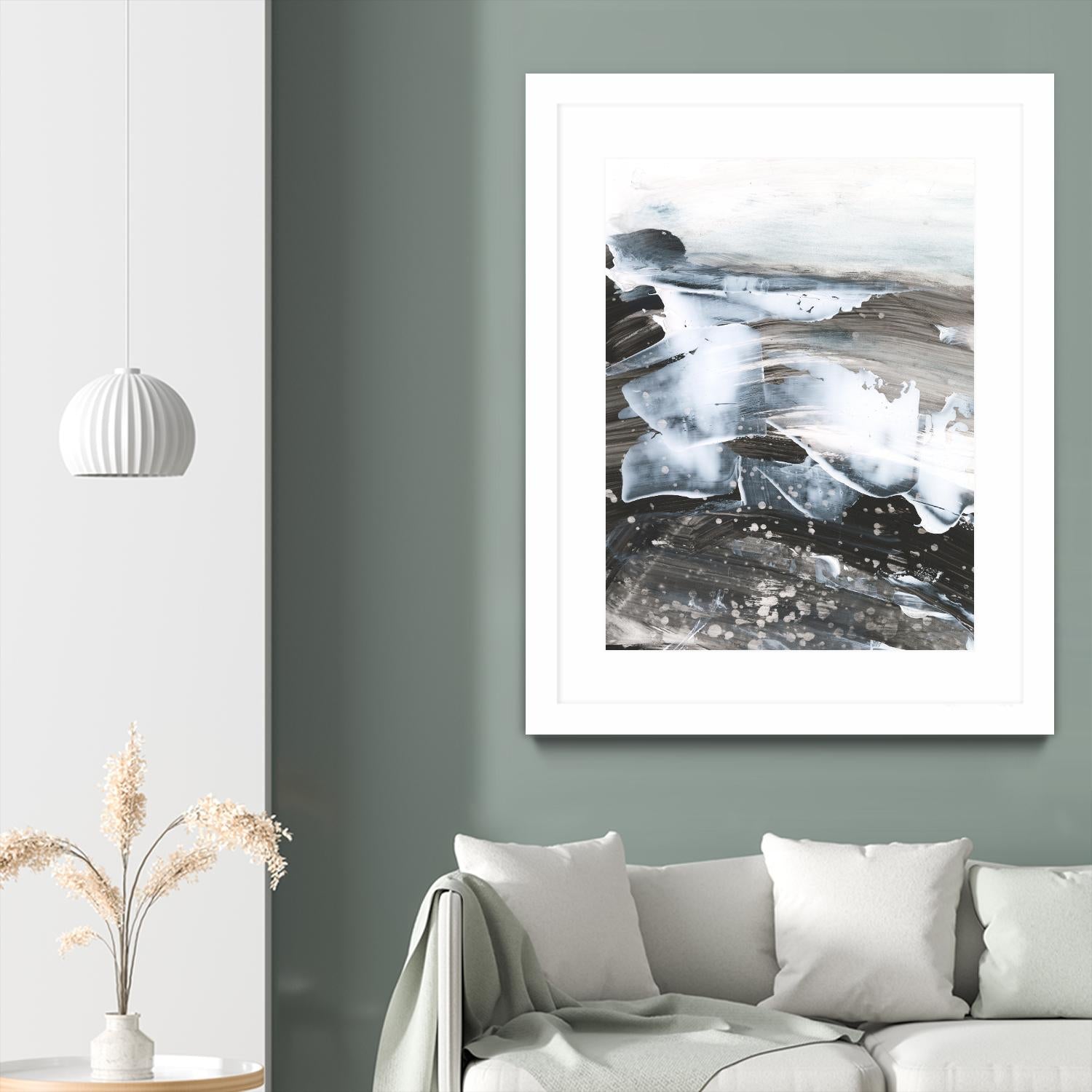 Blizzard Conditions II by Ethan Harper on GIANT ART - white abstract abstract