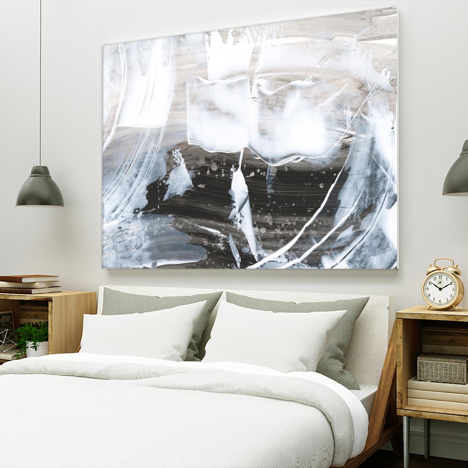 Blizzard Conditions IV by Ethan Harper on GIANT ART - white abstract abstract