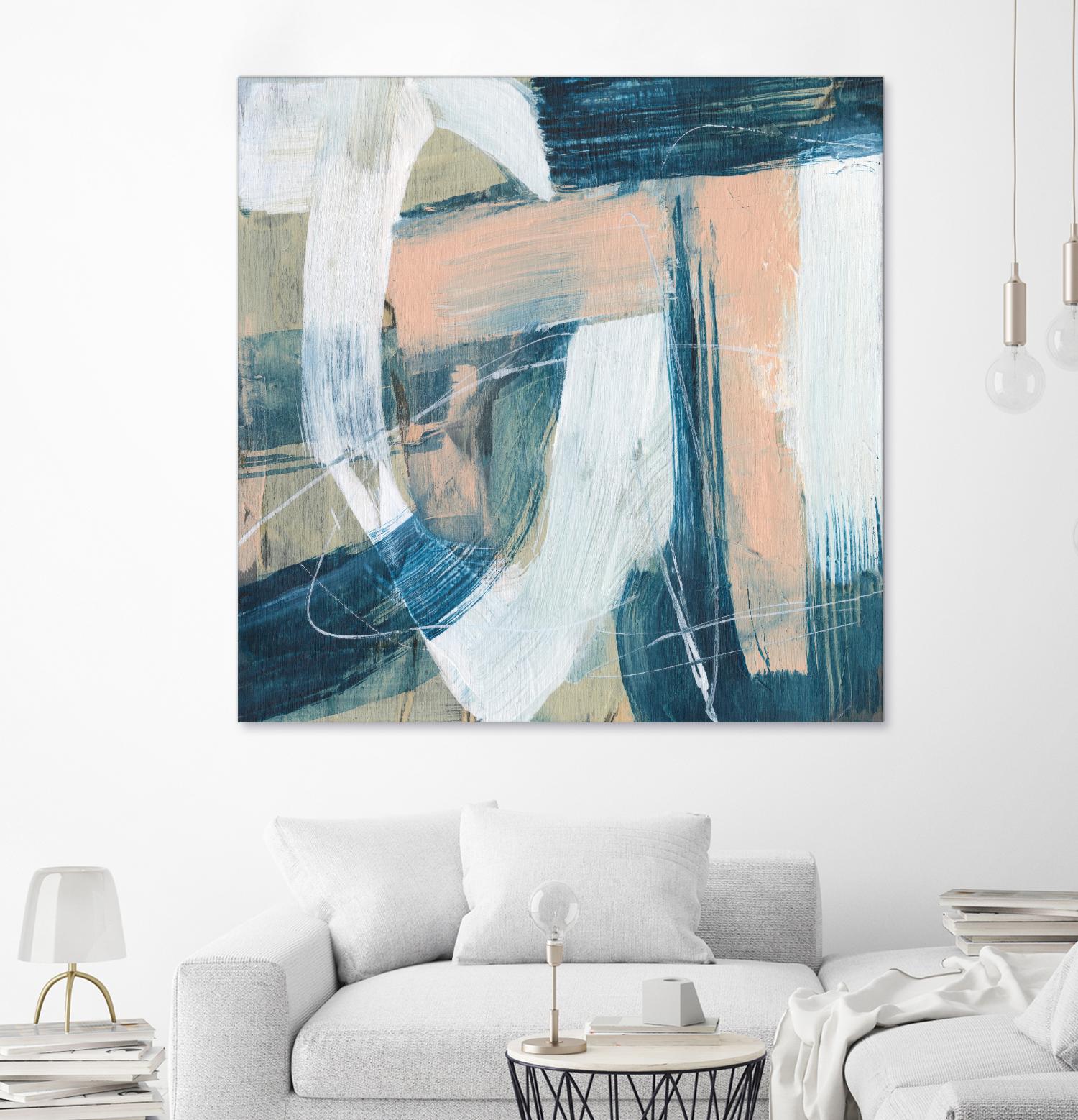 Bubblegum Pop V by Jennifer Goldberger on GIANT ART - pink abstract abstract