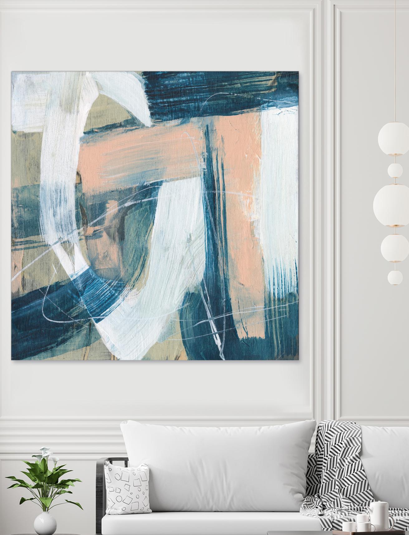 Bubblegum Pop V by Jennifer Goldberger on GIANT ART - pink abstract abstract