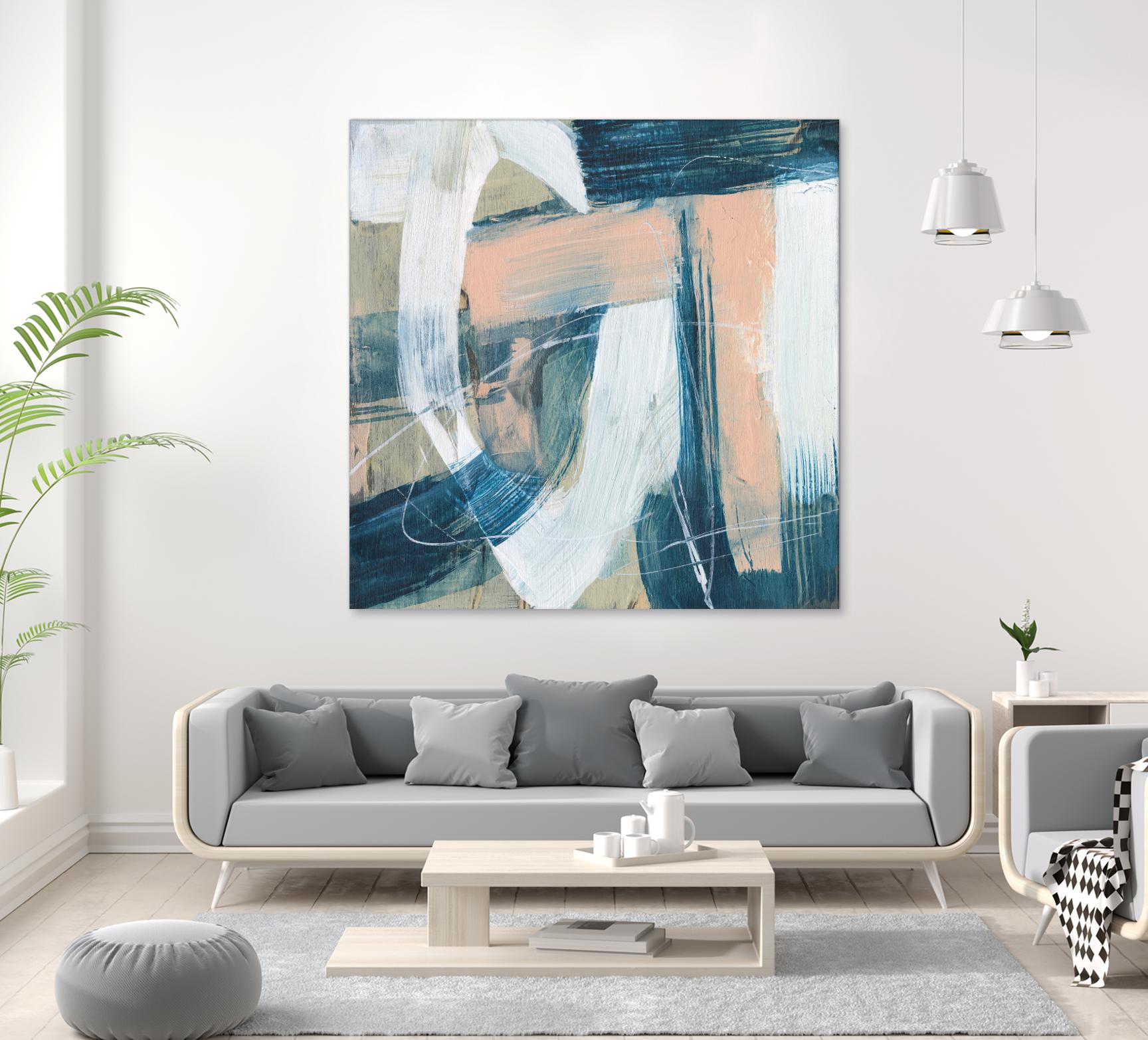 Bubblegum Pop V by Jennifer Goldberger on GIANT ART - pink abstract abstract