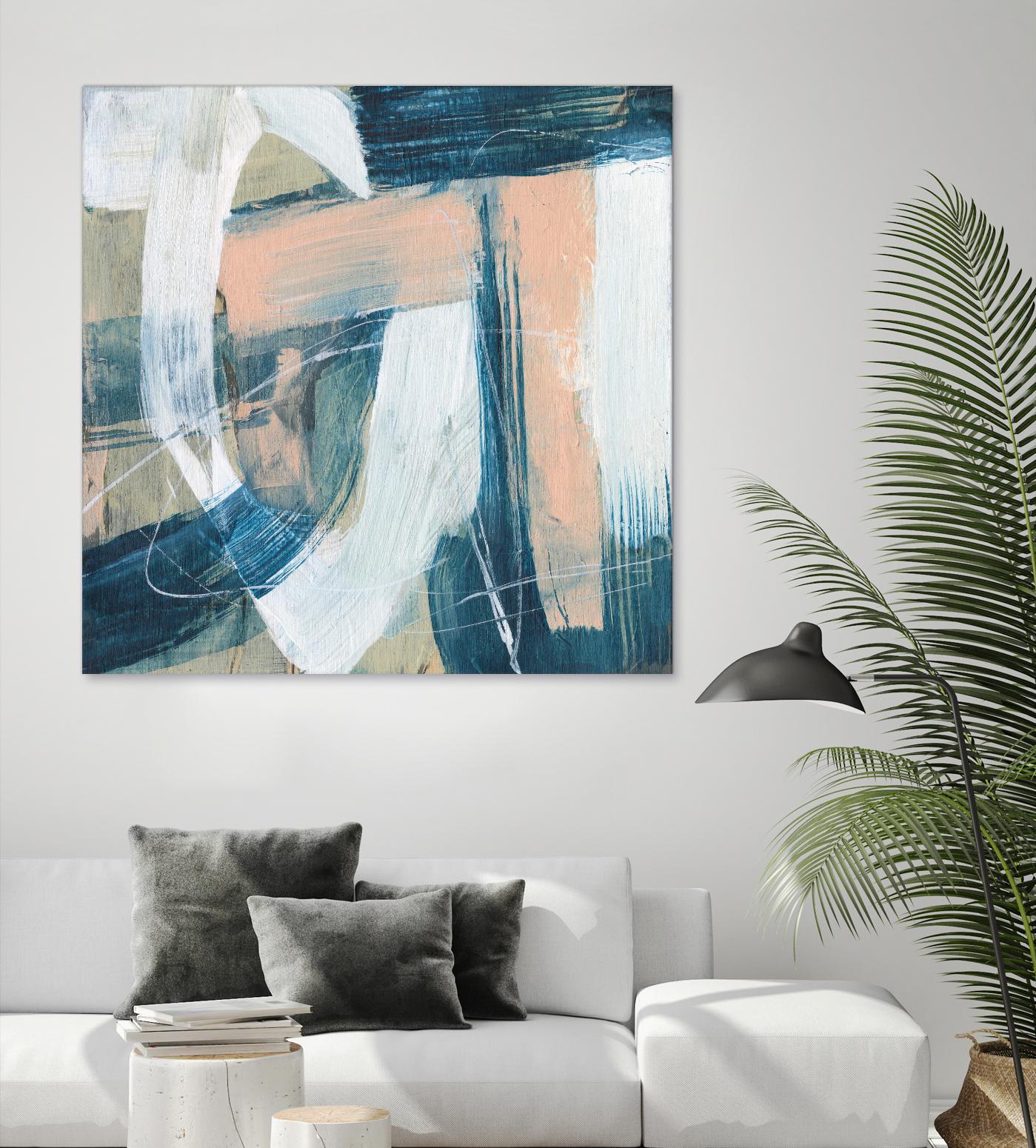 Bubblegum Pop V by Jennifer Goldberger on GIANT ART - pink abstract abstract