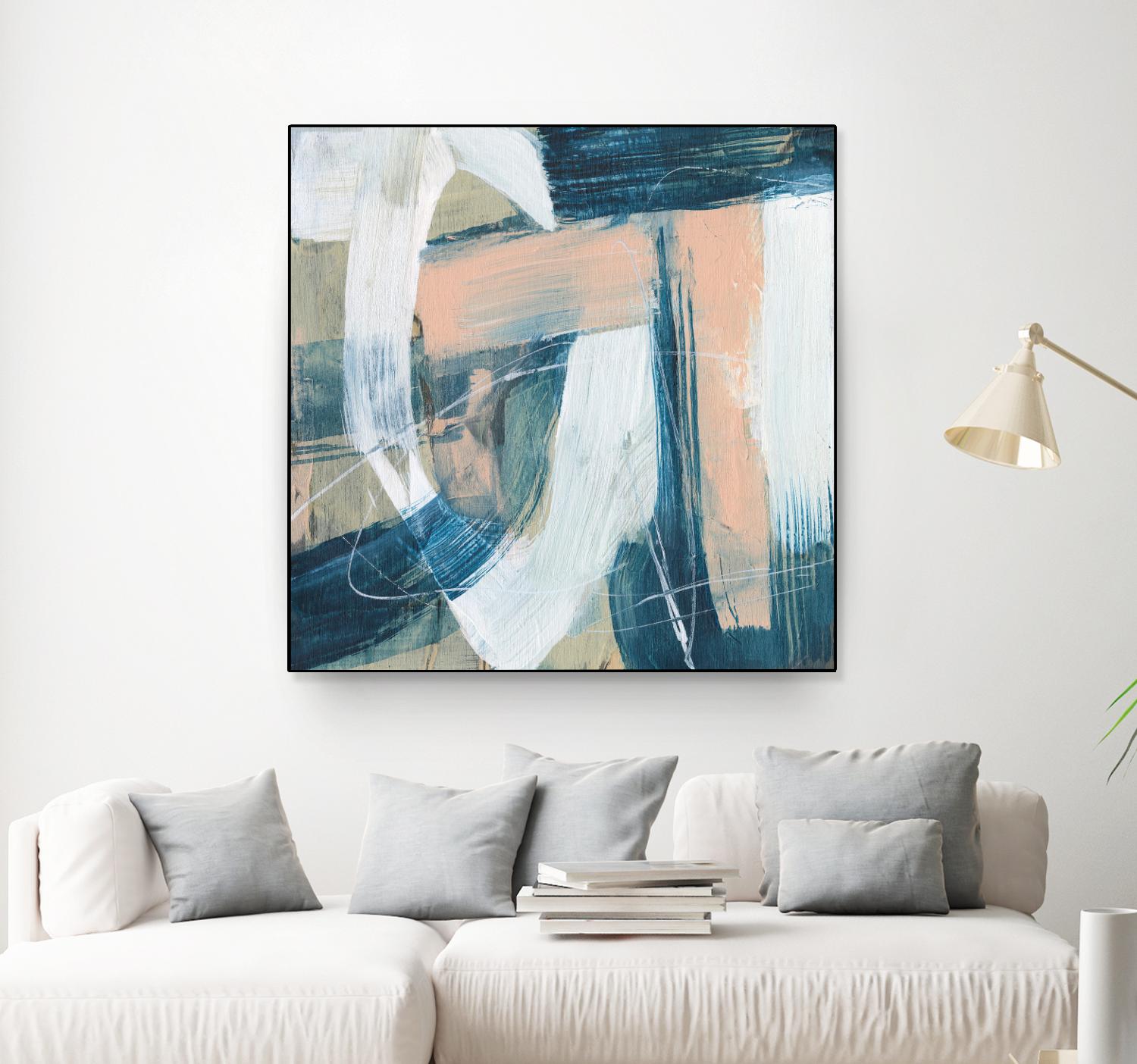 Bubblegum Pop V by Jennifer Goldberger on GIANT ART - pink abstract abstract