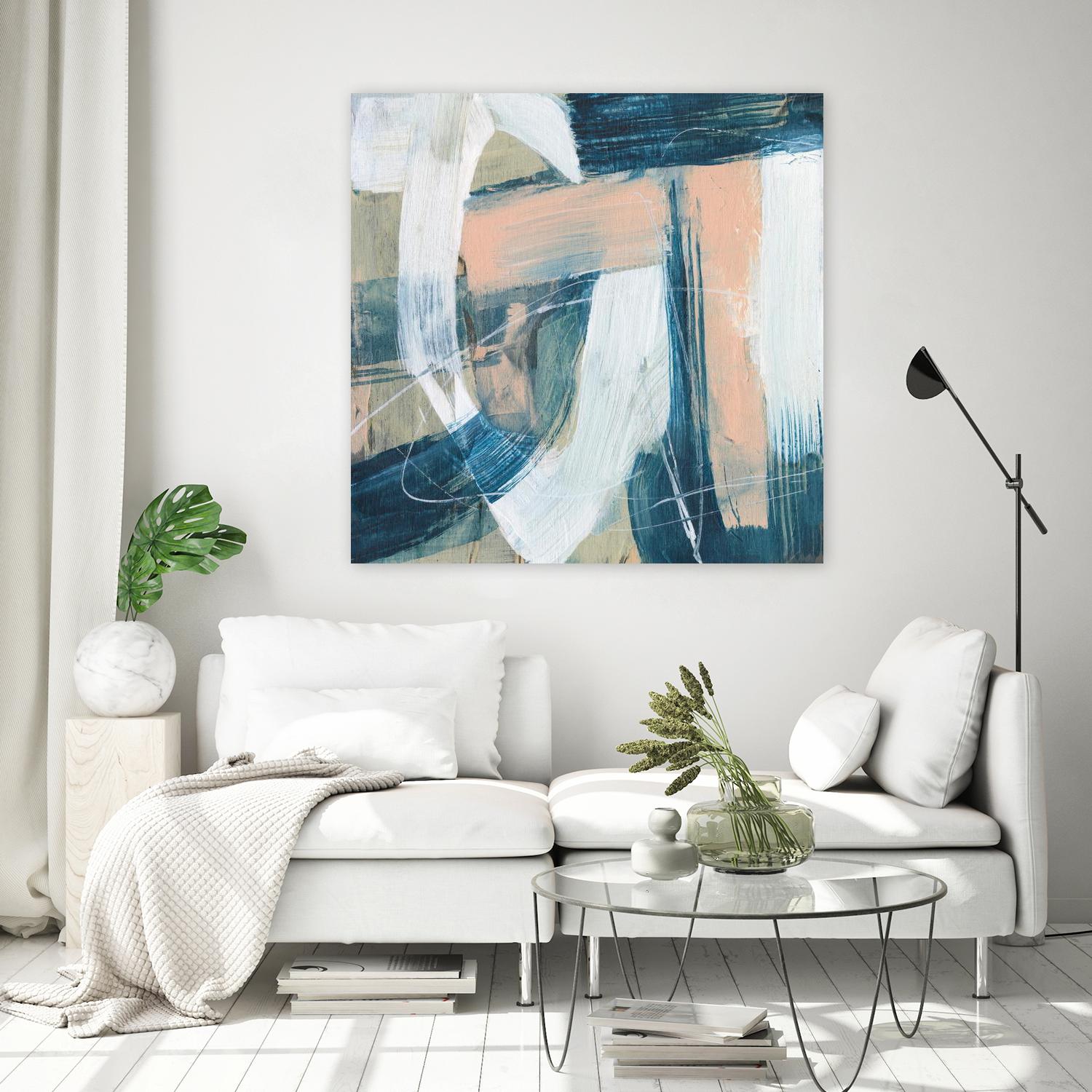 Bubblegum Pop V by Jennifer Goldberger on GIANT ART - pink abstract abstract