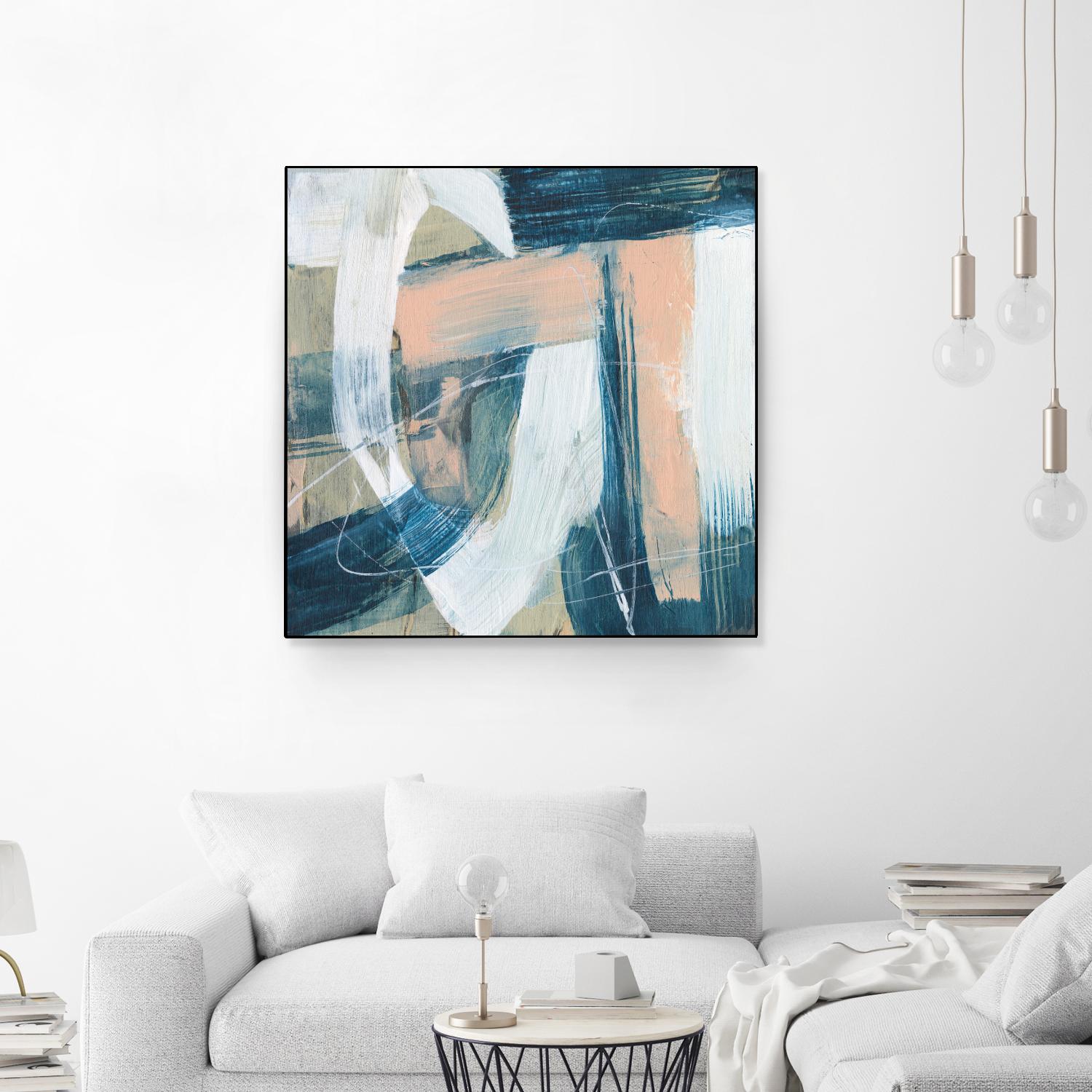 Bubblegum Pop V by Jennifer Goldberger on GIANT ART - pink abstract abstract