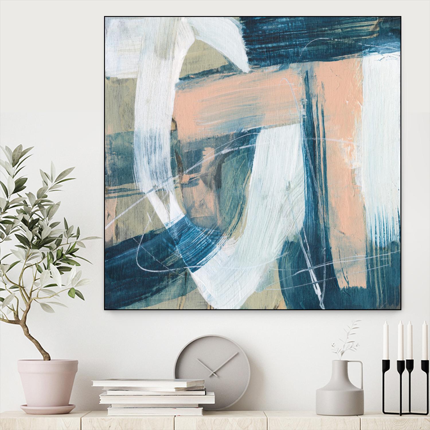 Bubblegum Pop V by Jennifer Goldberger on GIANT ART - pink abstract abstract