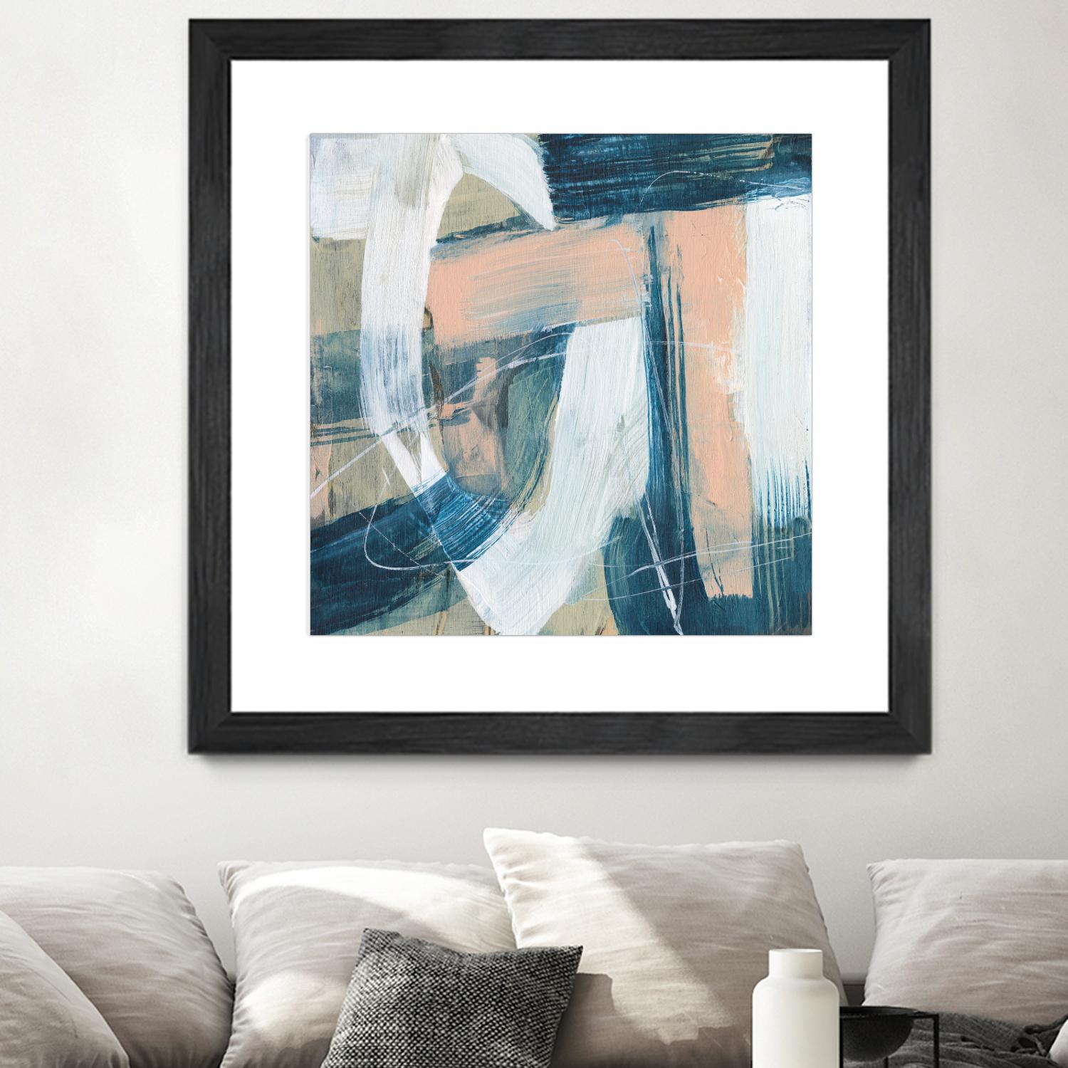 Bubblegum Pop V by Jennifer Goldberger on GIANT ART - pink abstract abstract