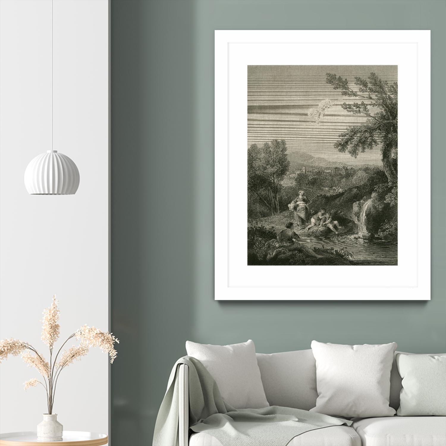 The Spring Head by F. Zuccherelli on GIANT ART - sea scene