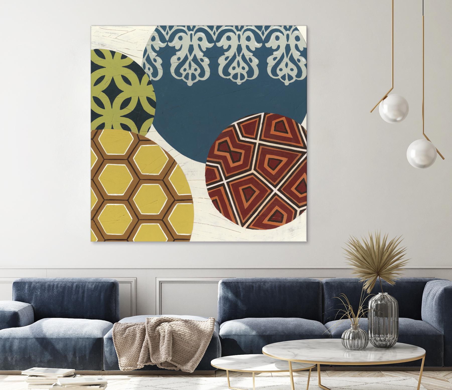 Paper Lanterns III by June Erica Vess on GIANT ART - abstract