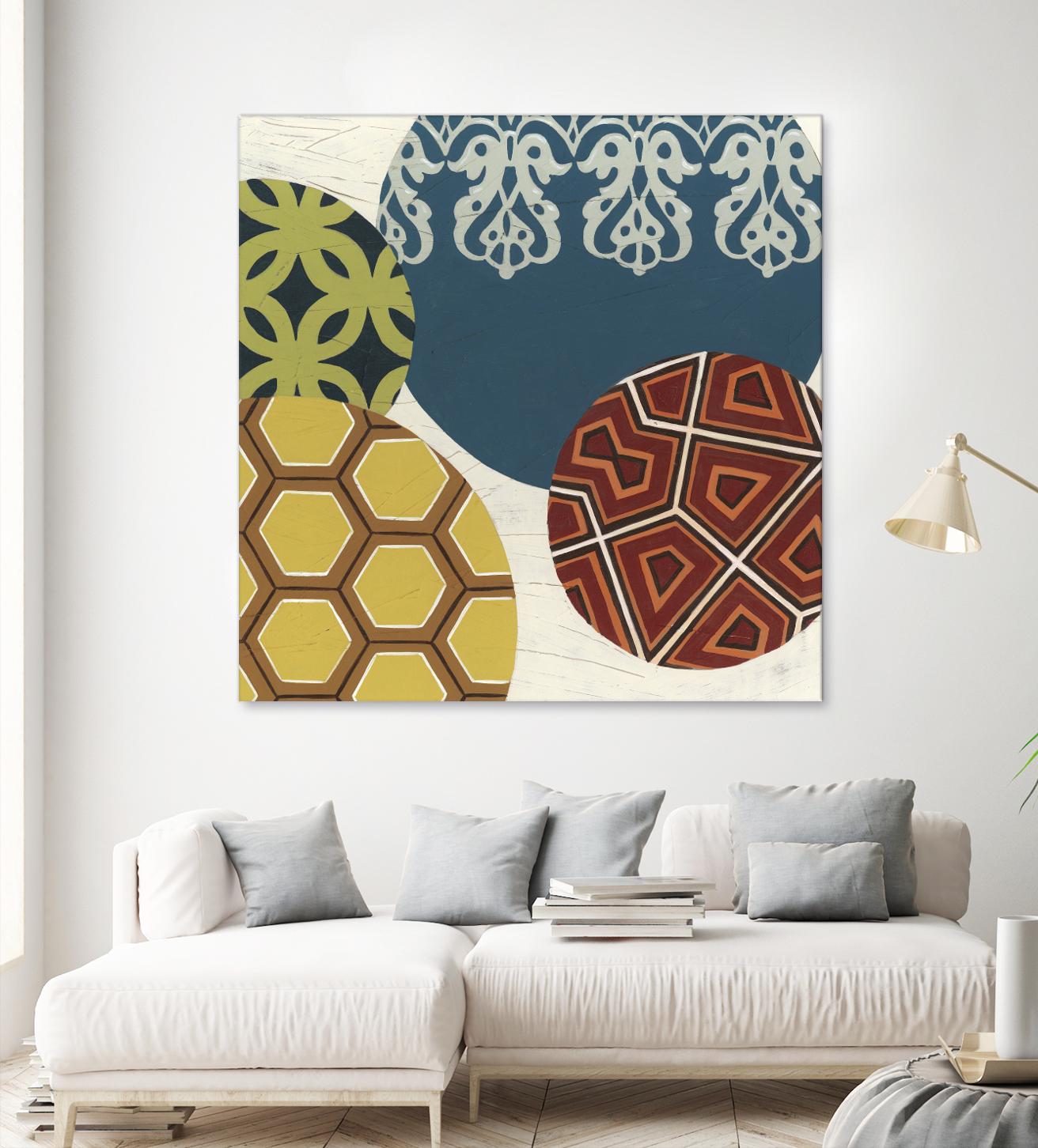 Paper Lanterns III by June Erica Vess on GIANT ART - abstract